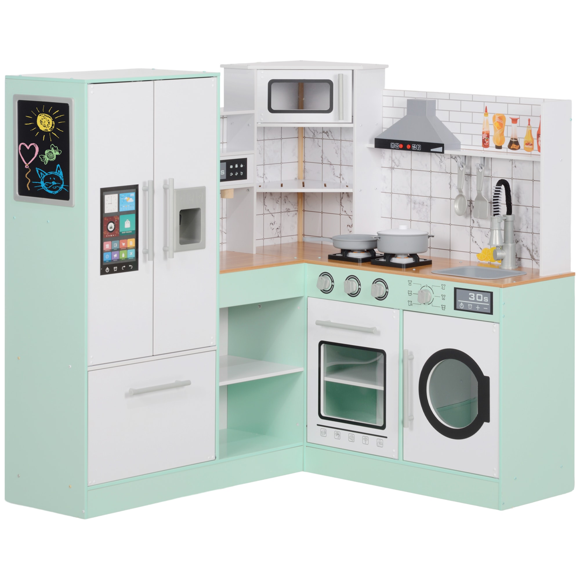 Siavonce XH62AAQ Play Kitchen Set for Kids Role play