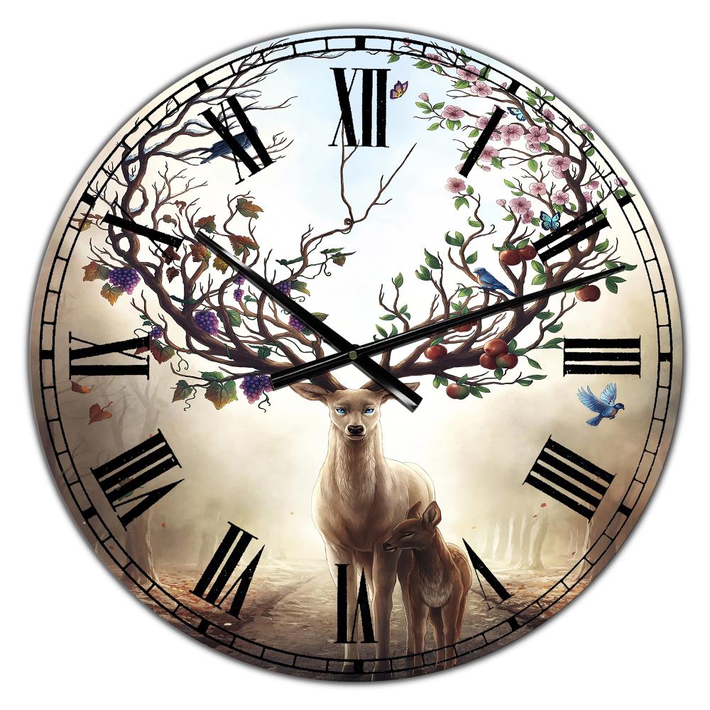Designart CLM25505-C23 Indoor-Outdoor-Clocks - View #2