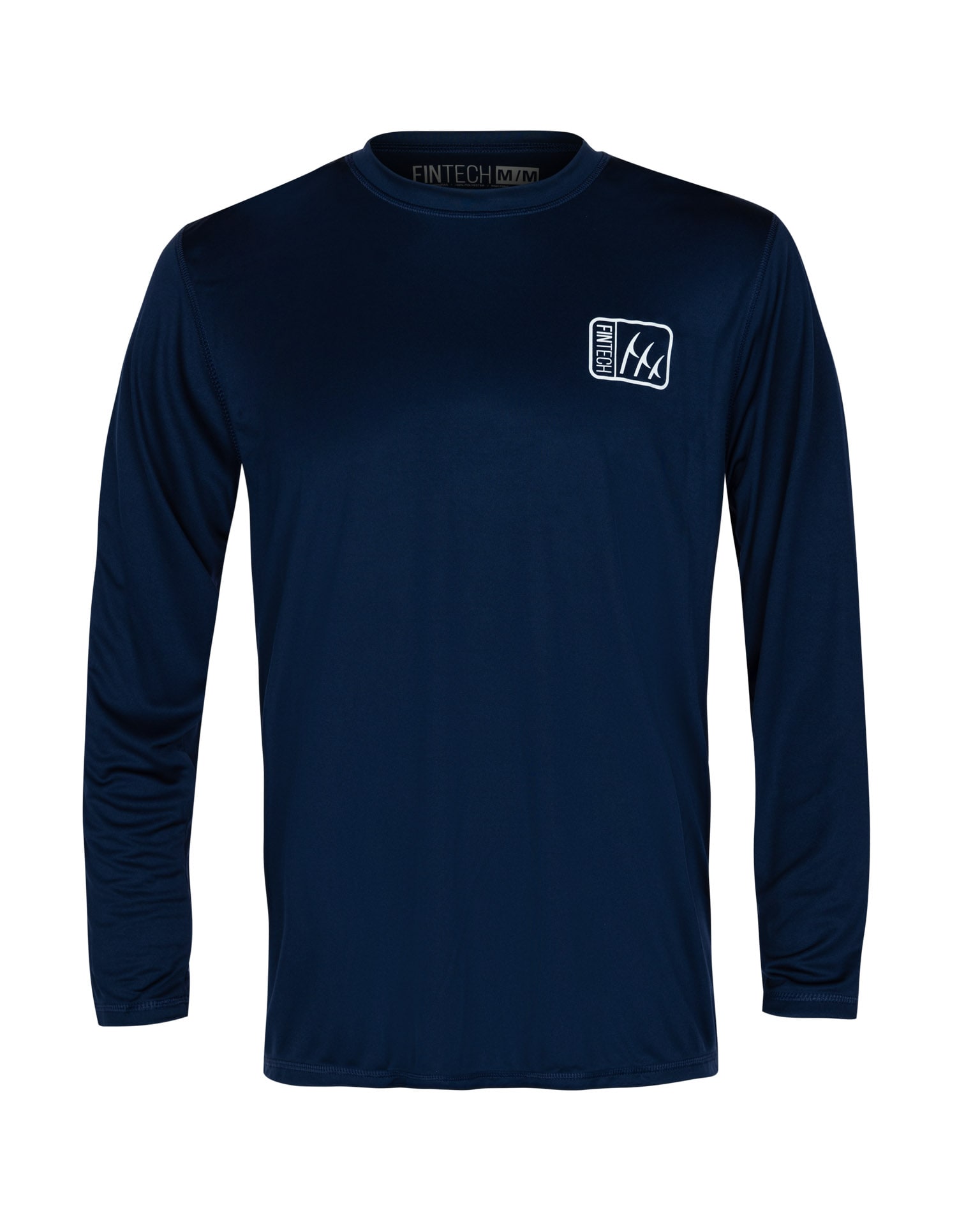 FINTECH Men's Long Sleeve Graphic T-shirt (Medium) in the Tops & Shirts  department at