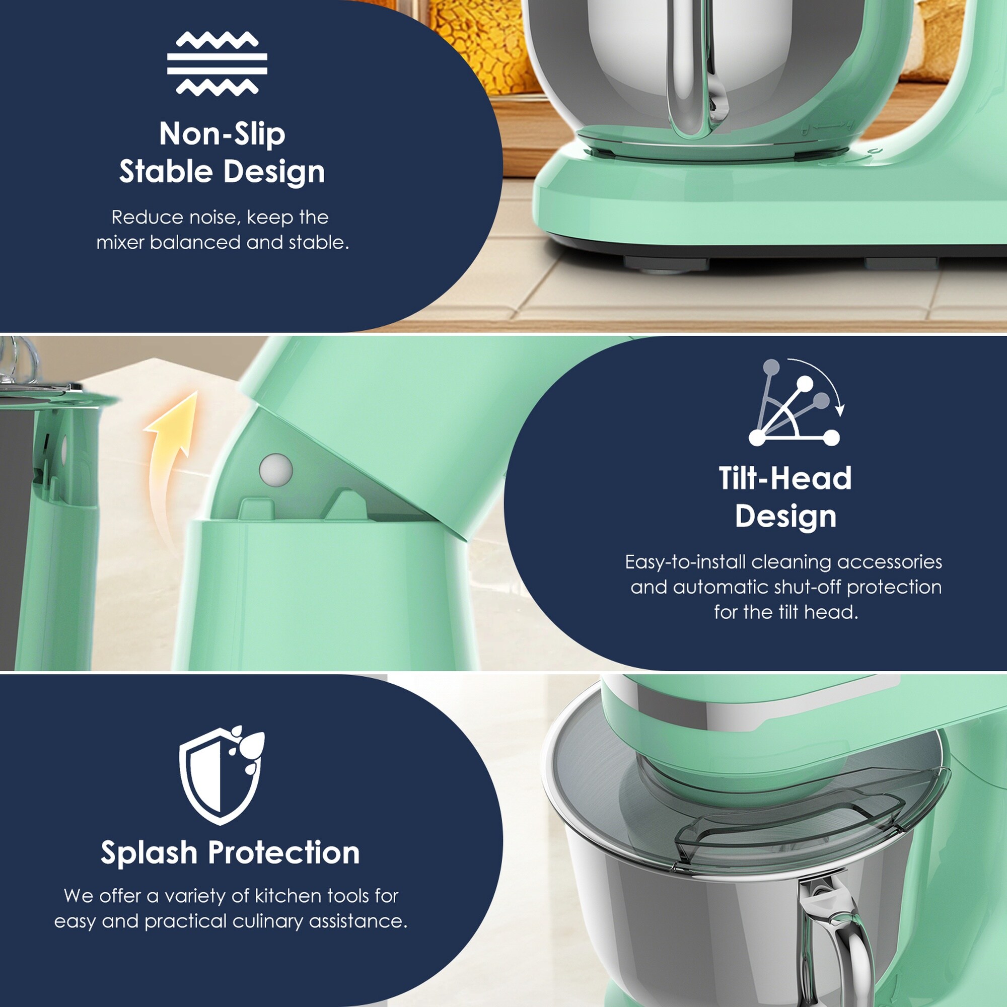 Boyel Living BL-GB7167BU Stand-Mixers - View #9