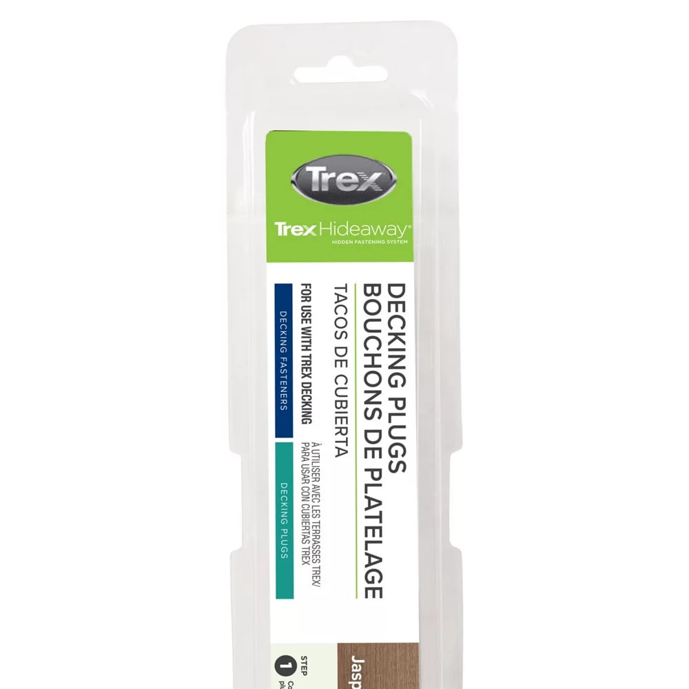 Trex TDPLGJA8001 Hideaway Plugs Jasper Hidden Deck Fastener 180 Square feet ( 80 -Pack )