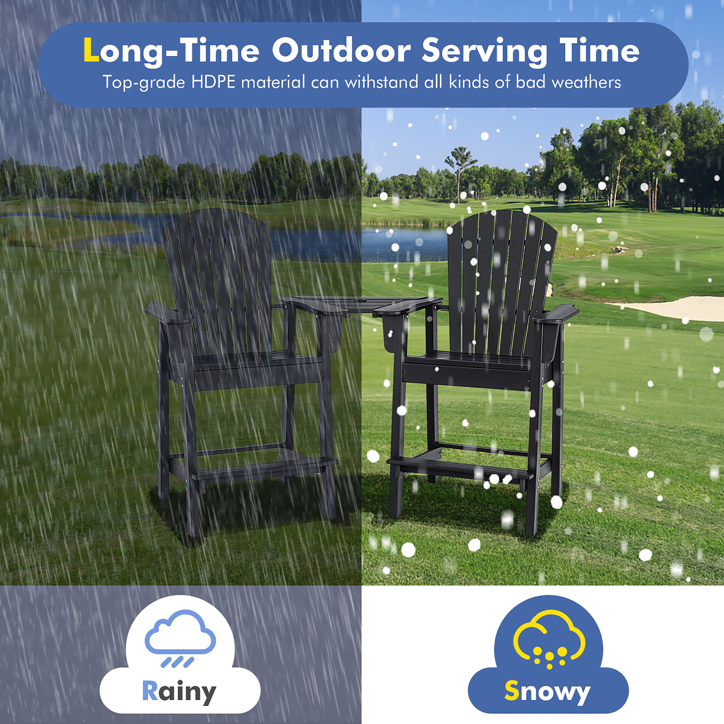 Costway NP10380BK+ Patio-Chairs - View #5