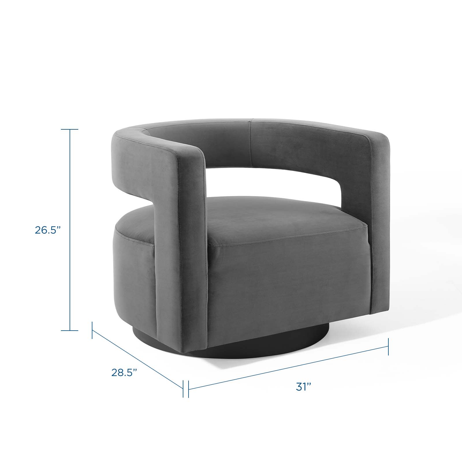 Modway EEI-3947-GRY chairs - View #3