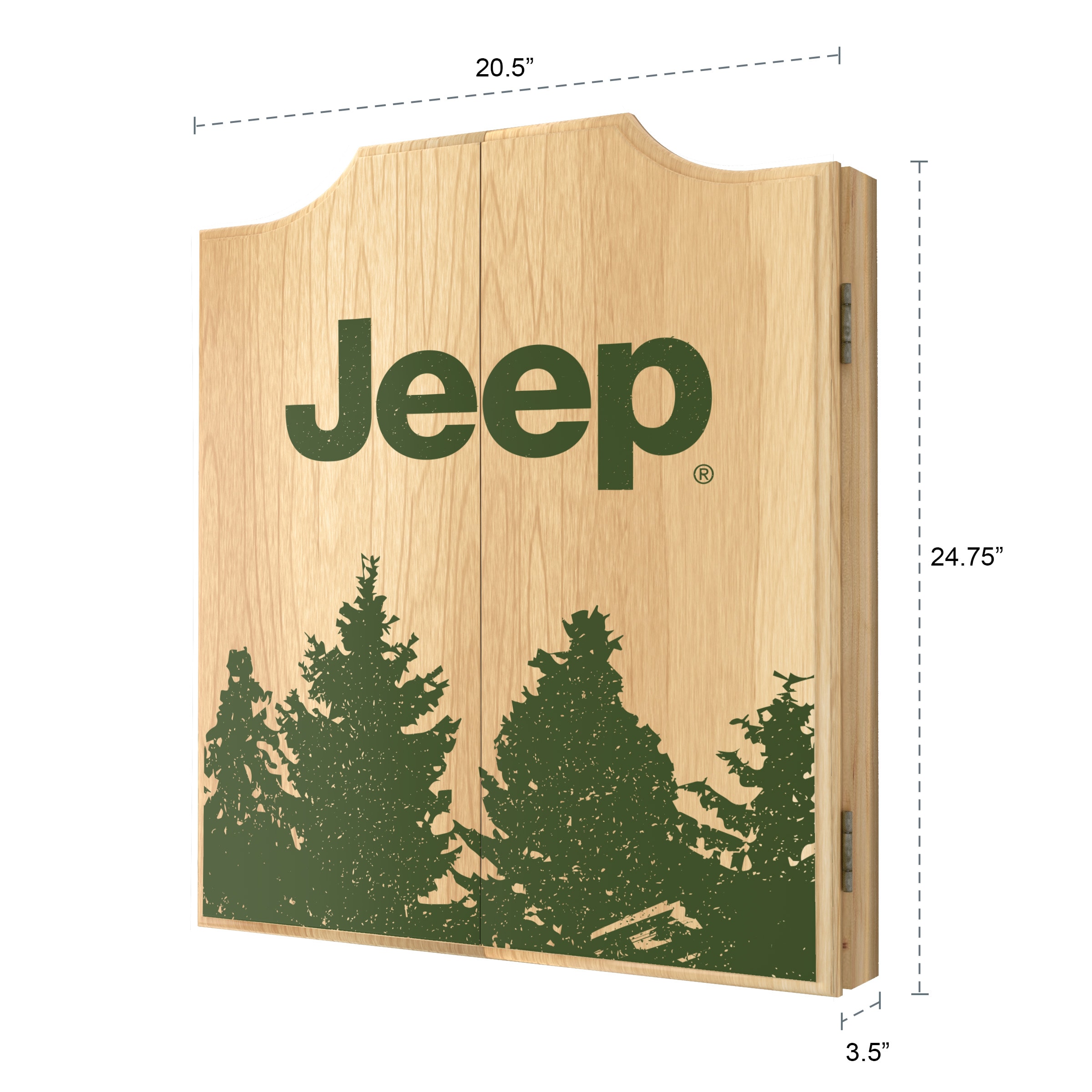 Trademark Gameroom JEEP7010-TREE Dartboard-Cabinets - View #7