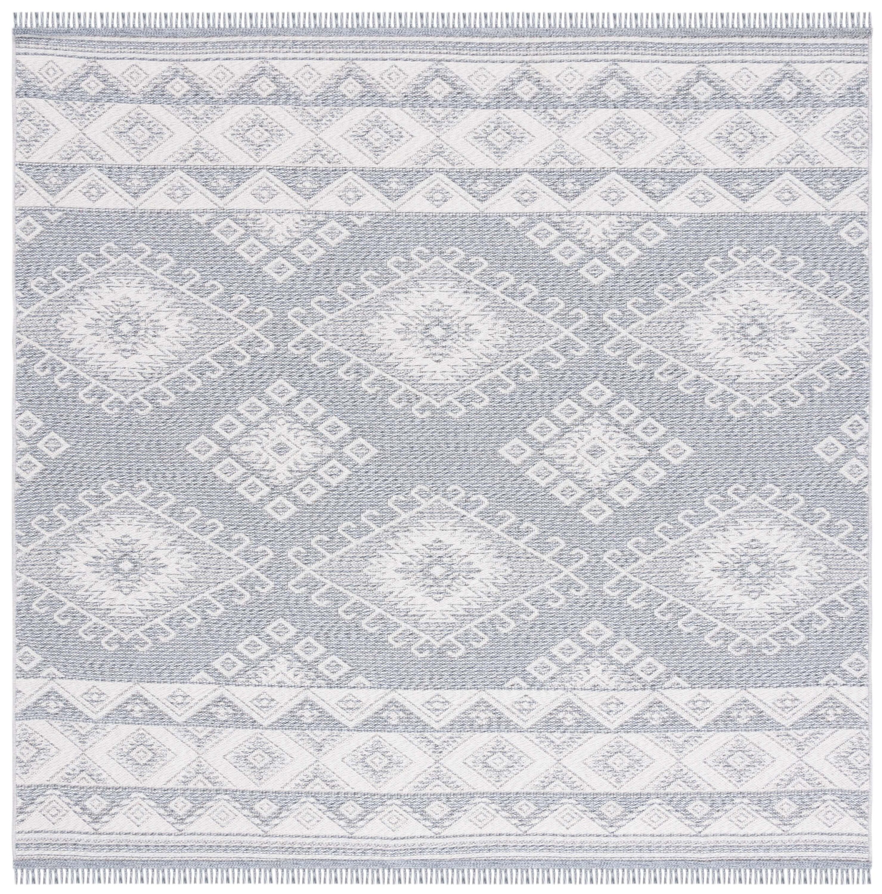 Prairie 300M Blue/Grey 7 X 7 Area Rug