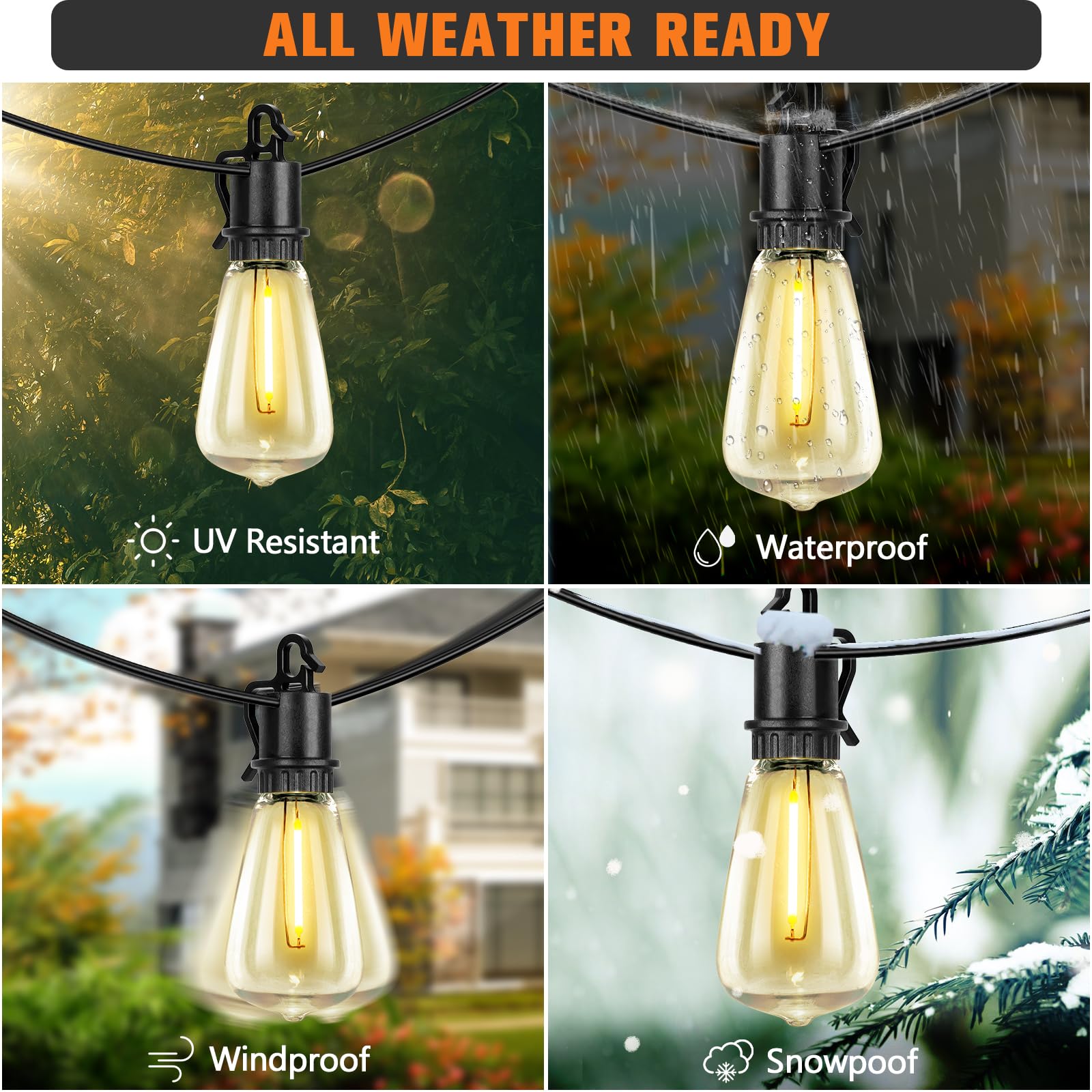 Afoxsos LAF0626F051 Patio-String-Lights - View #3