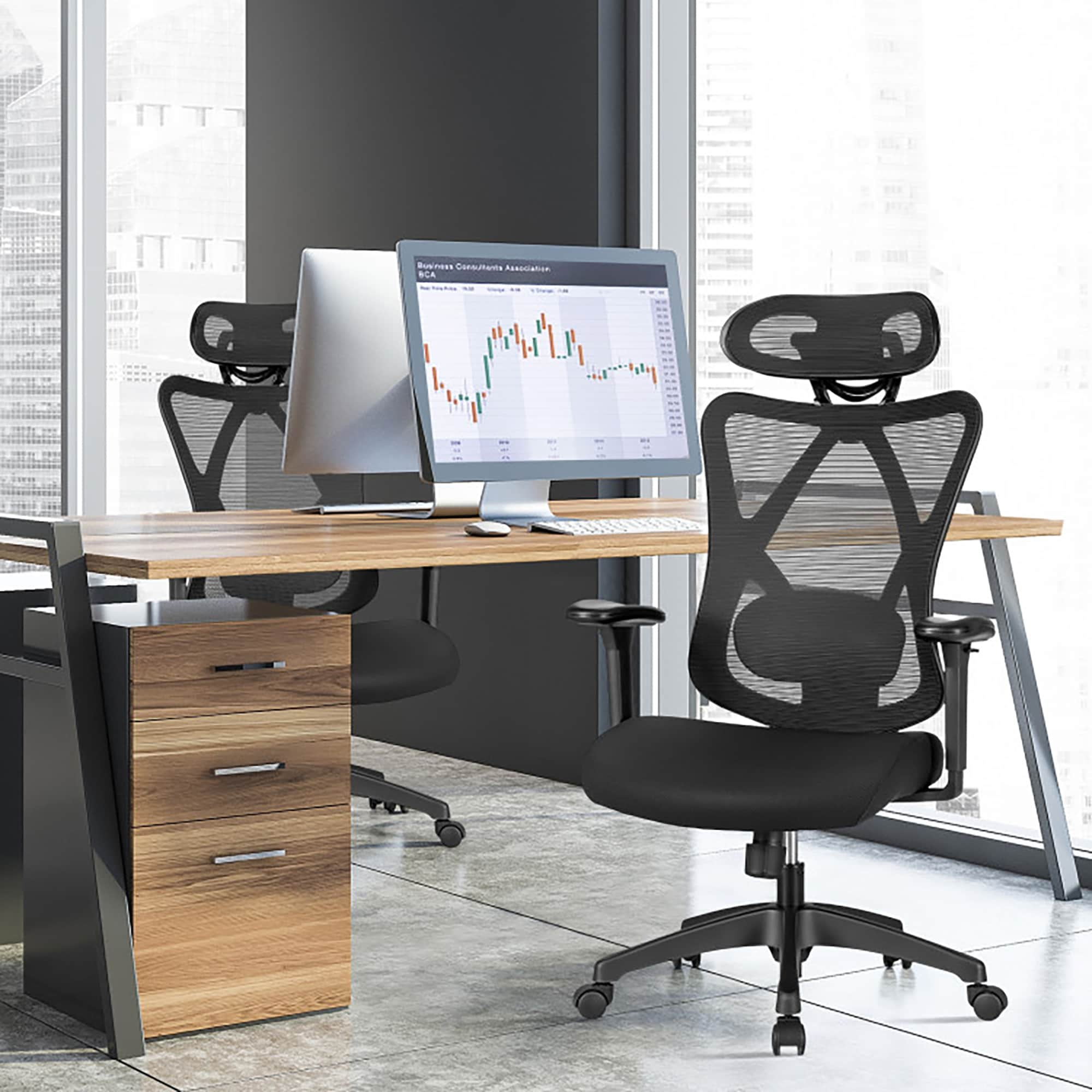 Sumyeg WF-HW66185WH-LA Office-Chairs - View #3
