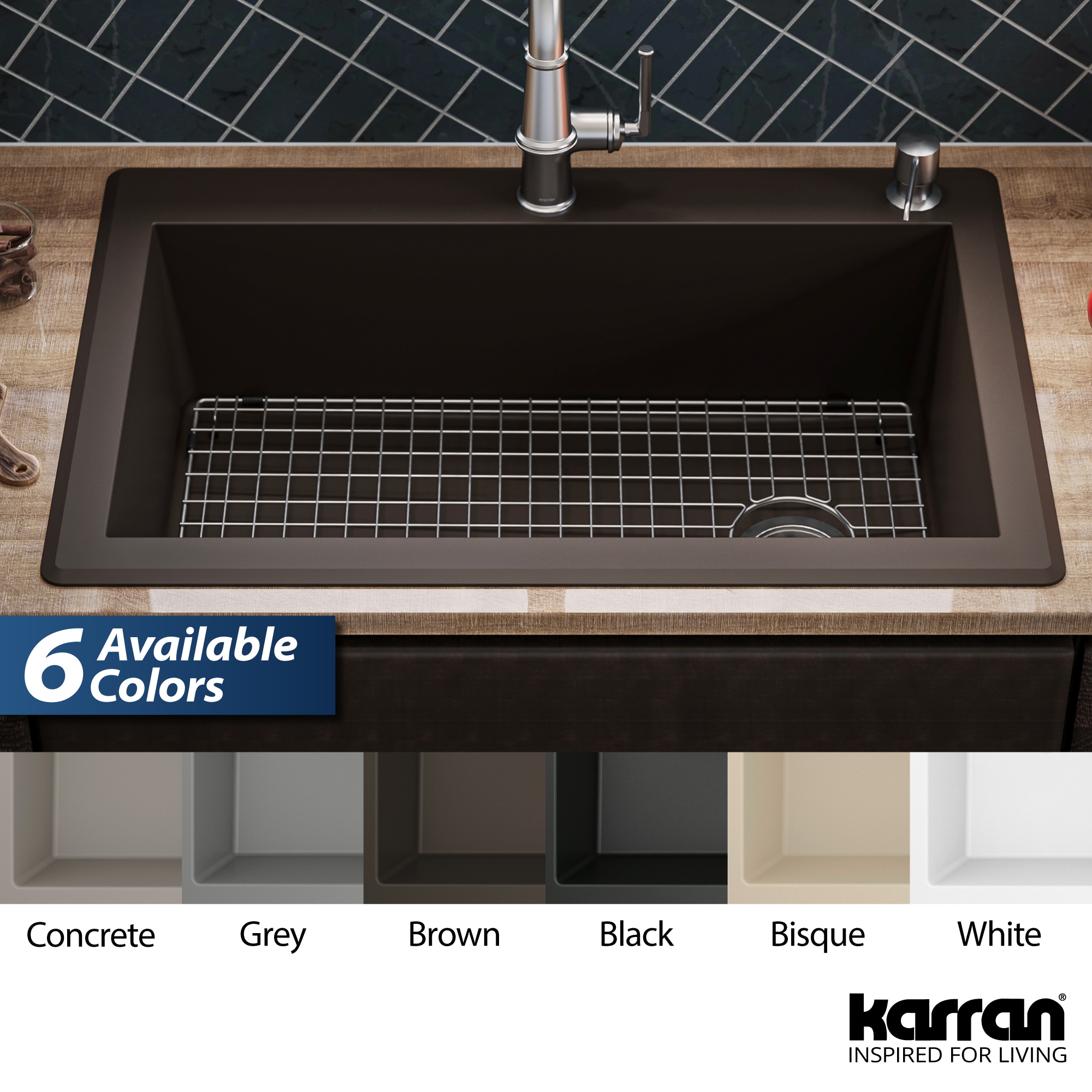 Karran QT-670-BR-PK1 Kitchen-Sinks - View #11