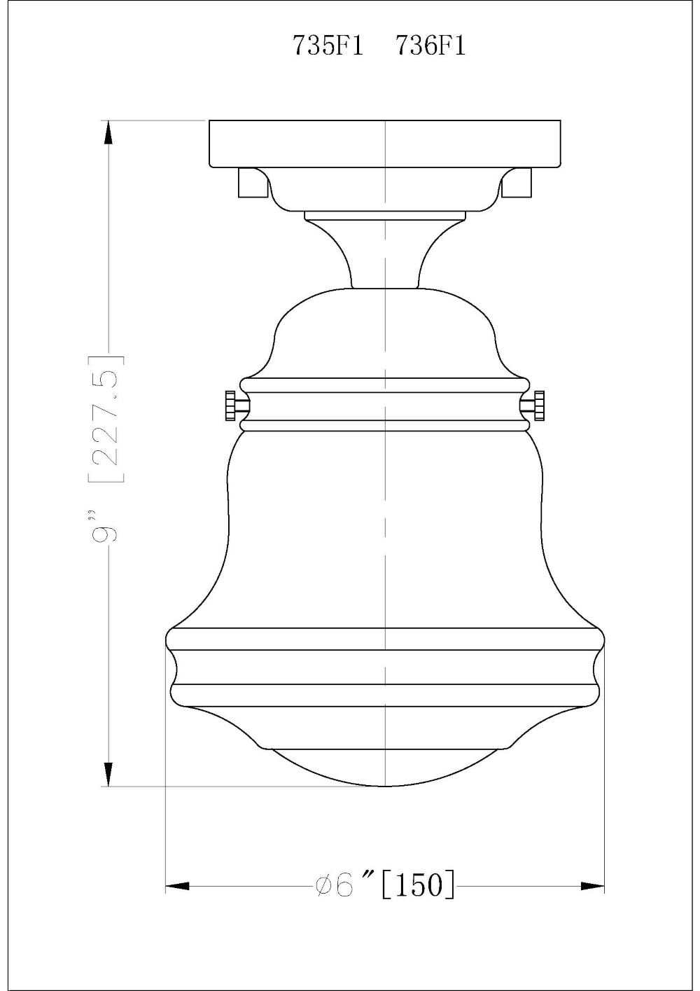 Z-Lite 735F1-MB flushmounts - View #8
