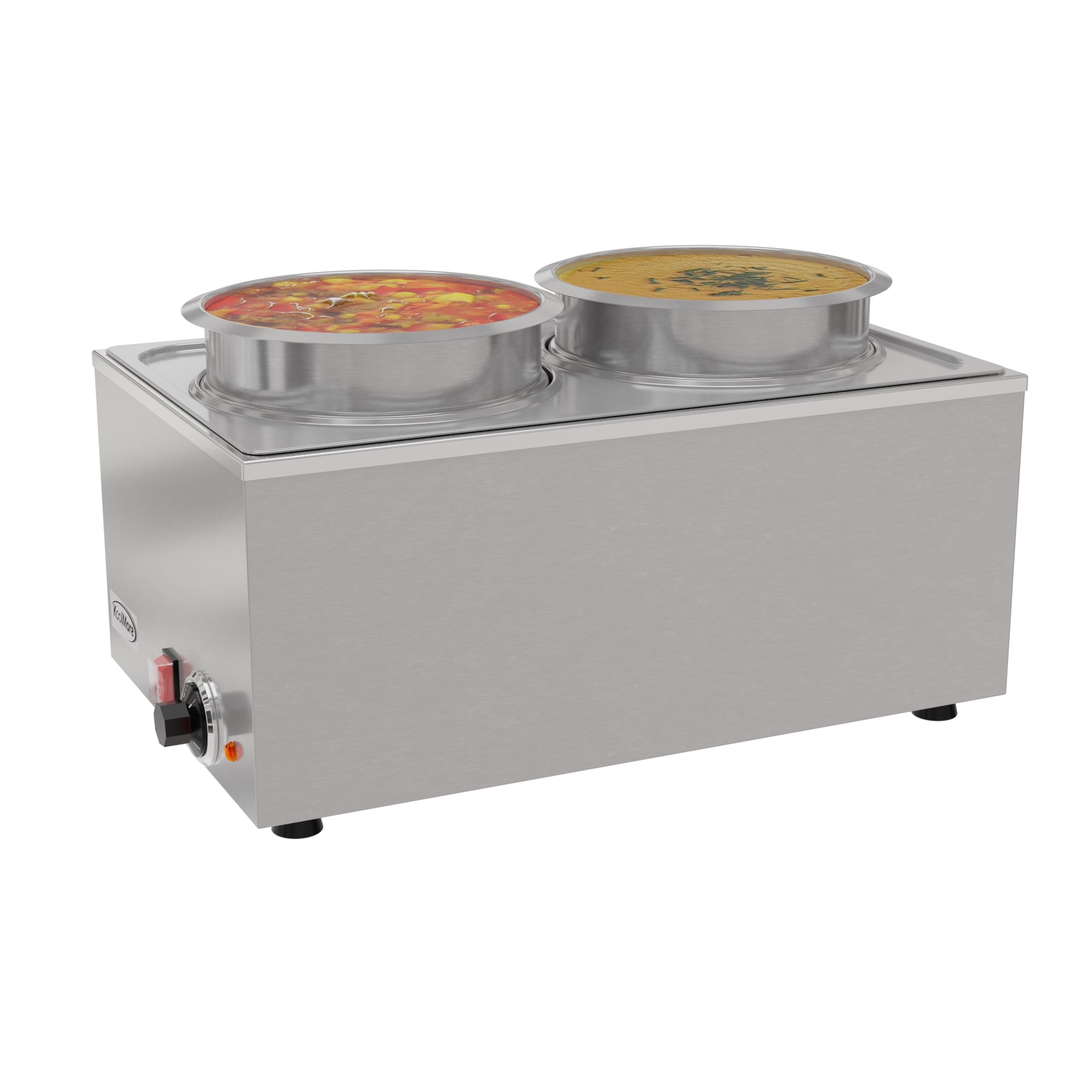 KoolMore CTWT-2P-8QT 2-Station 16-Quart Commercial Electric Buffet Server