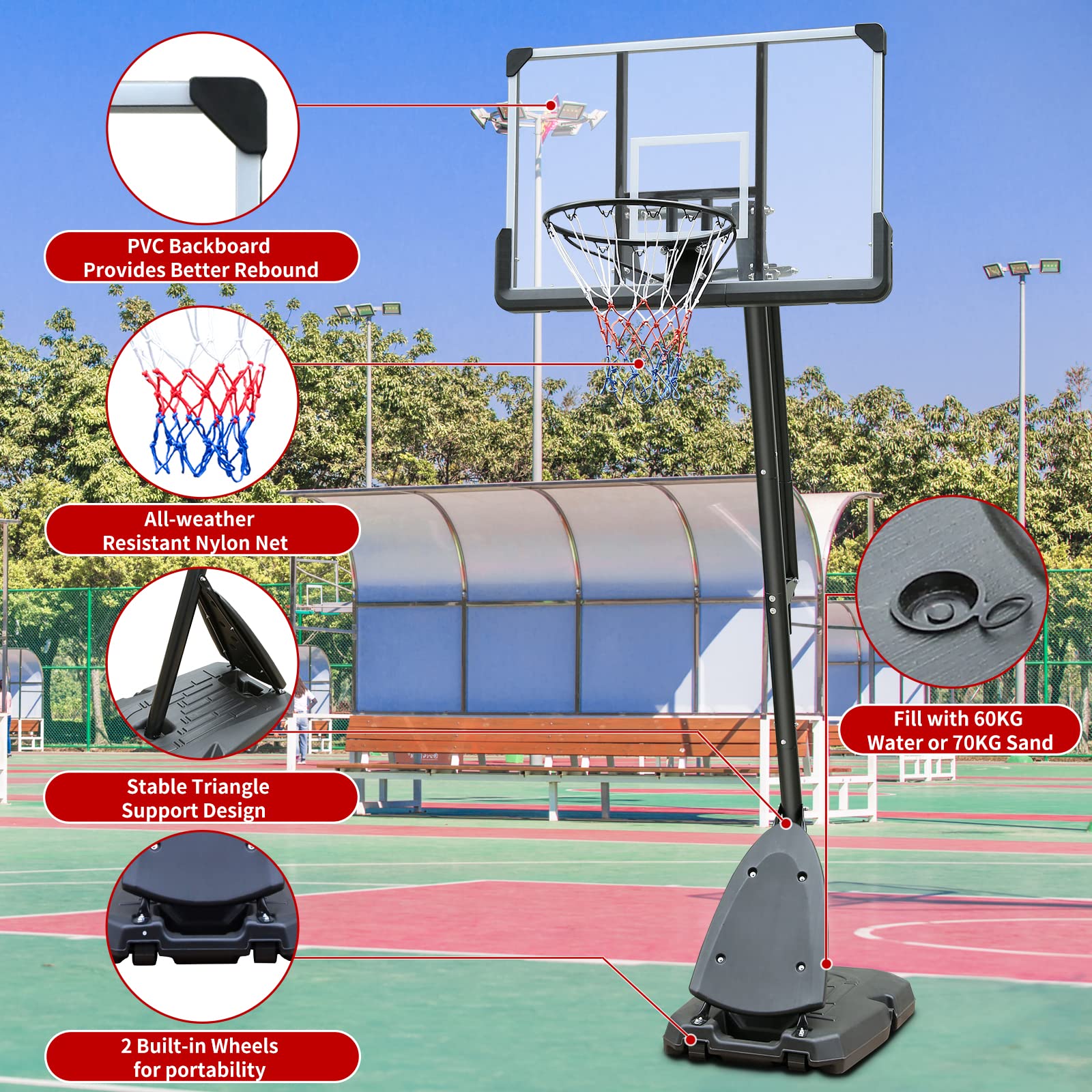 LUXEYARD DS-R-127626 Basketball-System - View #2