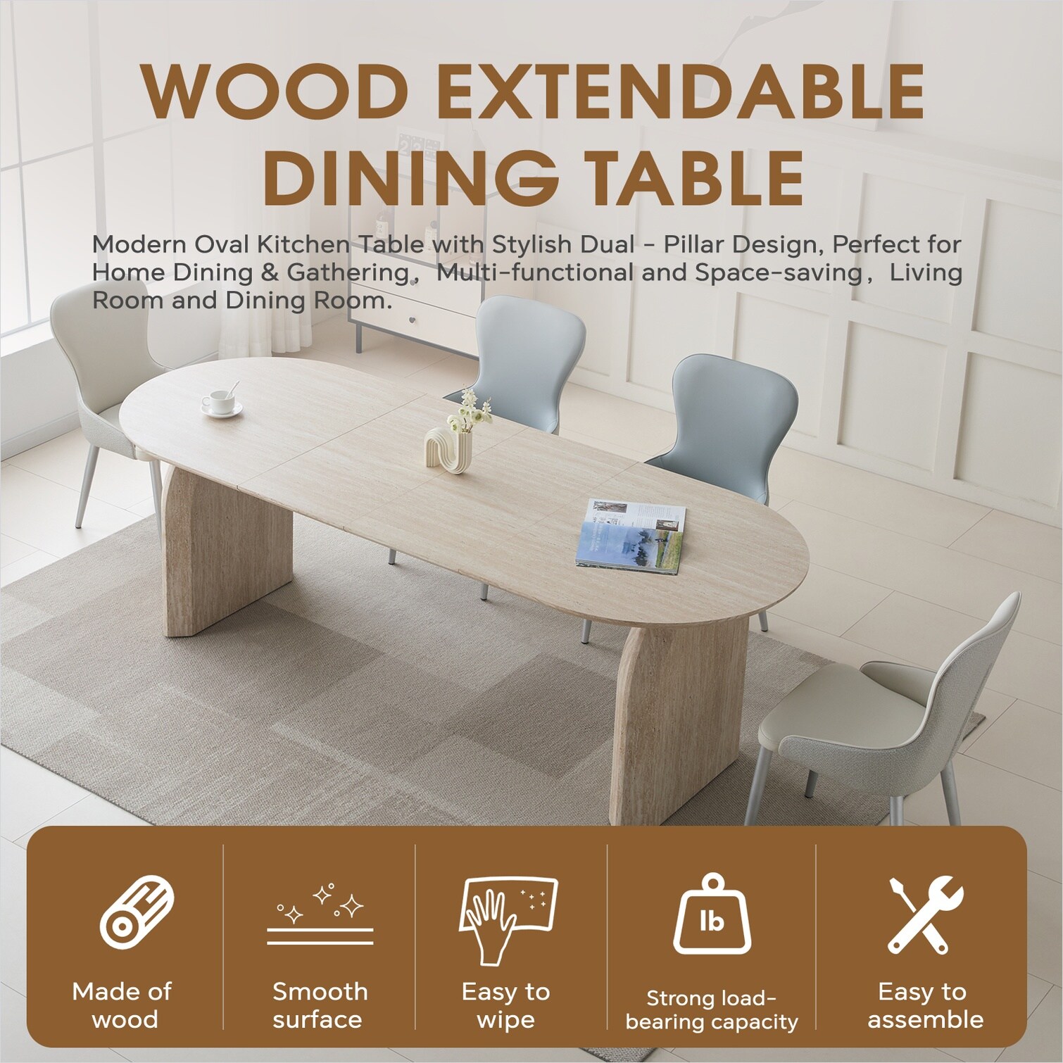 SunJet CZRTQTCPLEPP Dining-Tables - View #3