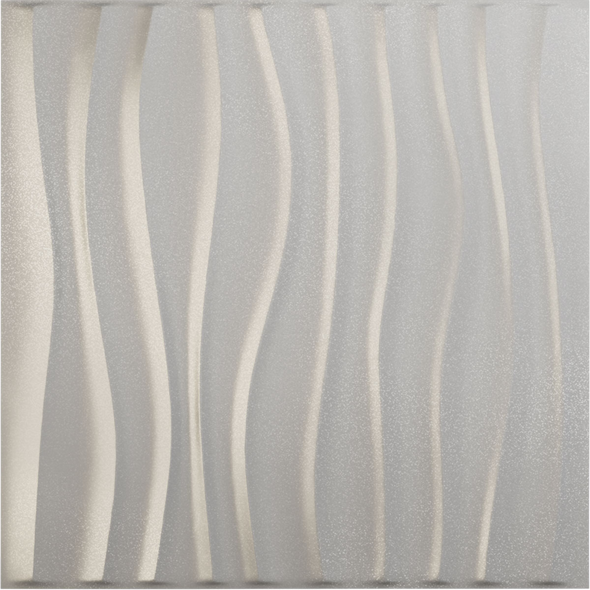 Ekena Millwork WP20X20SOASV-CASE-12 19-5/8-in x 19-5/8-in Embossed Paintable/Stainable Silver PVC Wall Panel ( 12 -Pack, Covers
