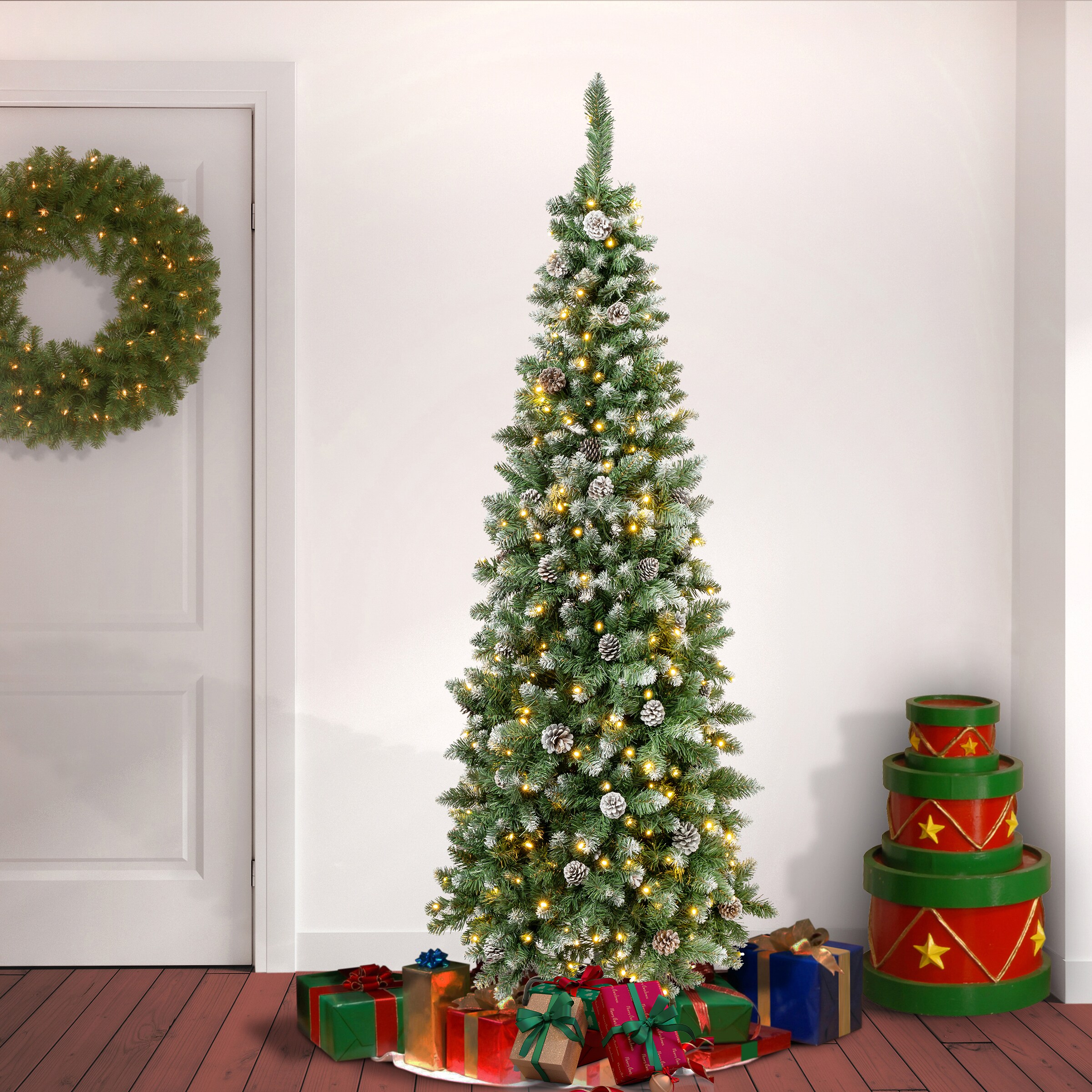 National Tree Company OAK8-304L-60 Artificial-Christmas-Trees - View #2
