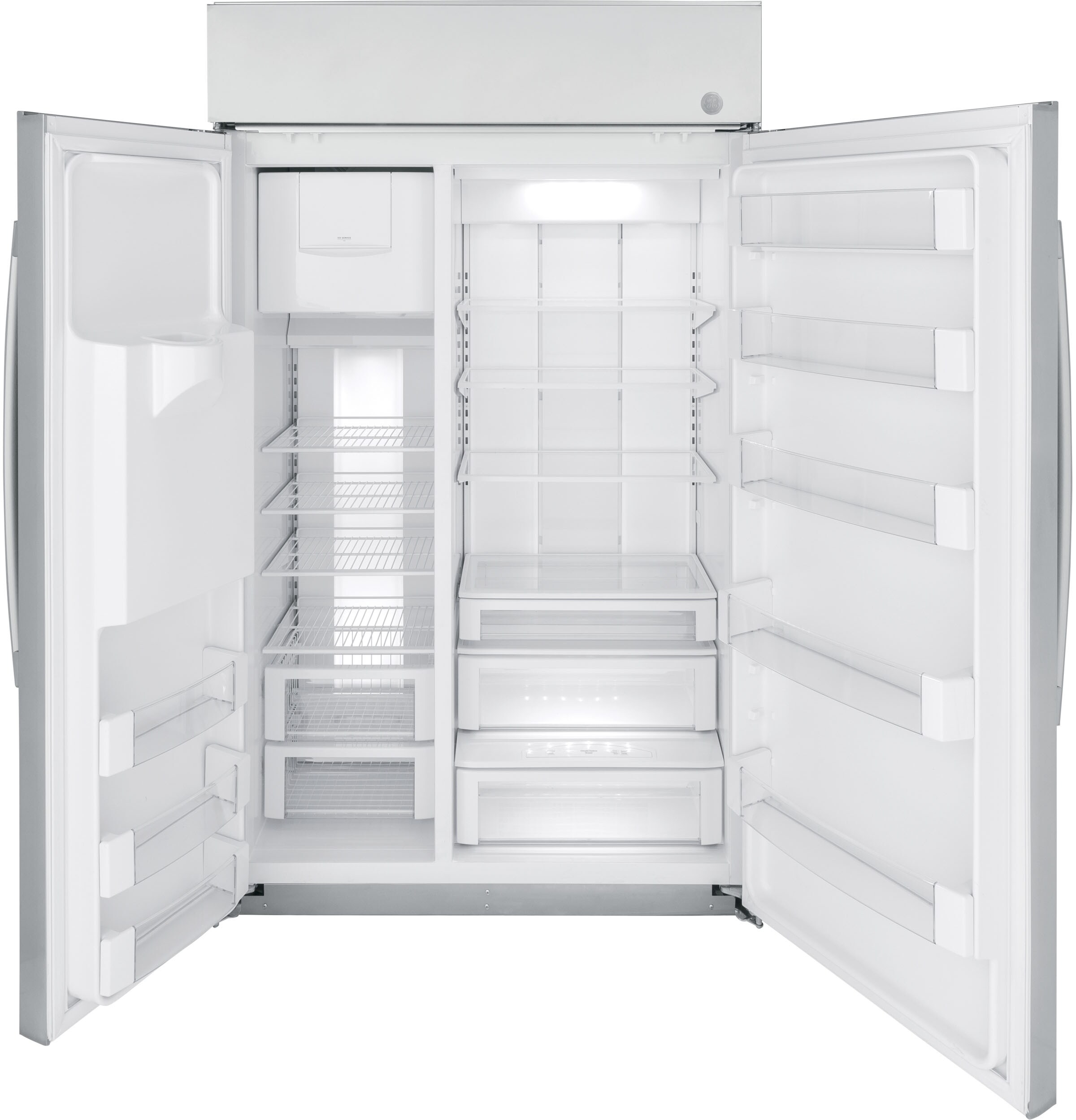 GE Profile™ GE Profile Smart Appliances 48 28.7 Cubic Feet Smart Built-in Side  By Side Refrigerator & Reviews