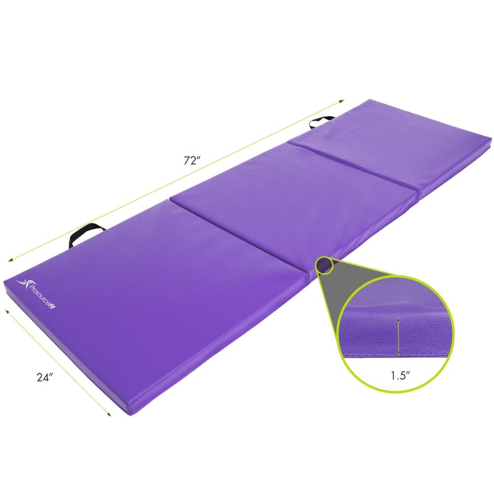 ProsourceFit PS1948TFMPURPL Yoga-Mats - View #2