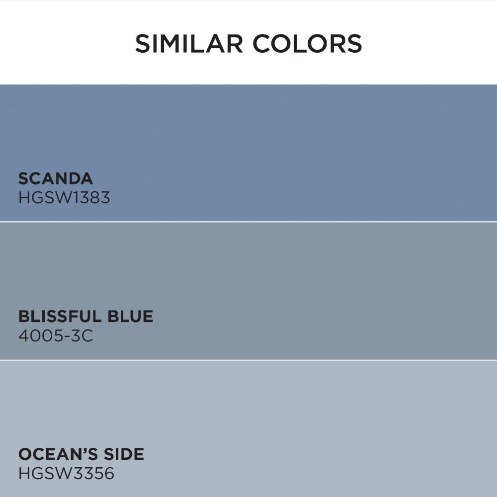 HGTV HOME by Sherwin-Williams Ovation Plus Eggshell Finian Blue ...