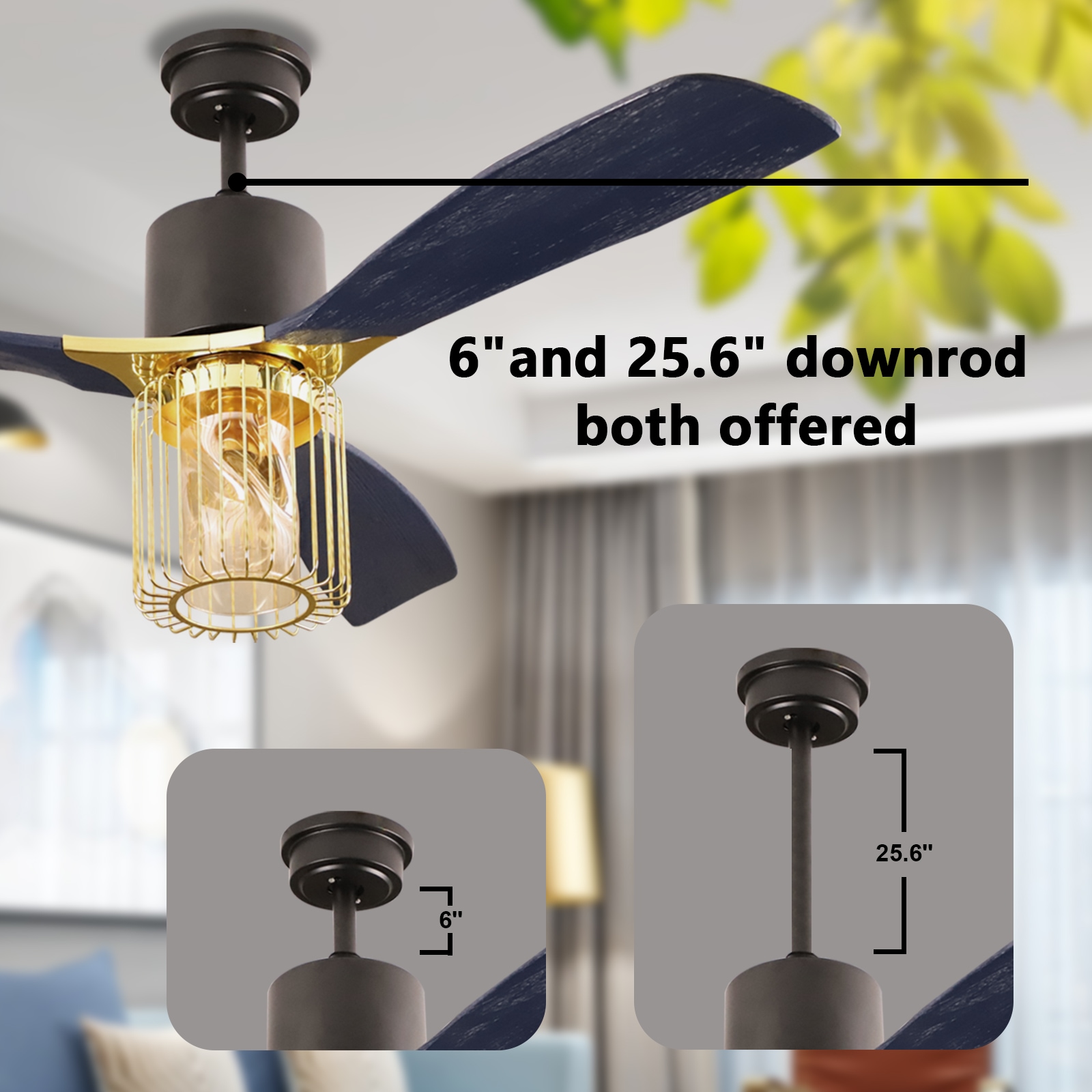 ExBrite LWYFZPFL5206B Ceiling-Fans - View #12