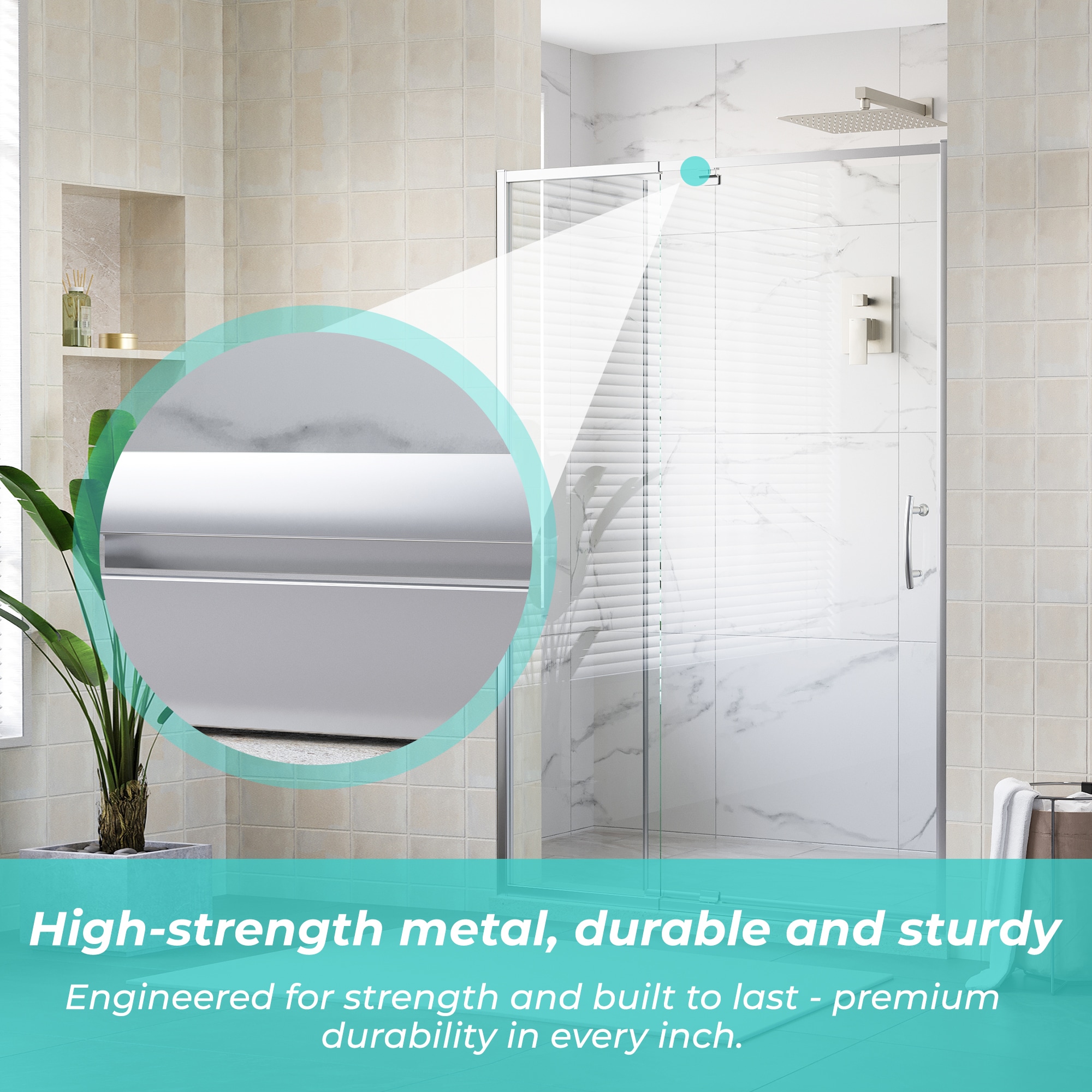 WELLFOR BA-P171830 Shower-Doors - View #5