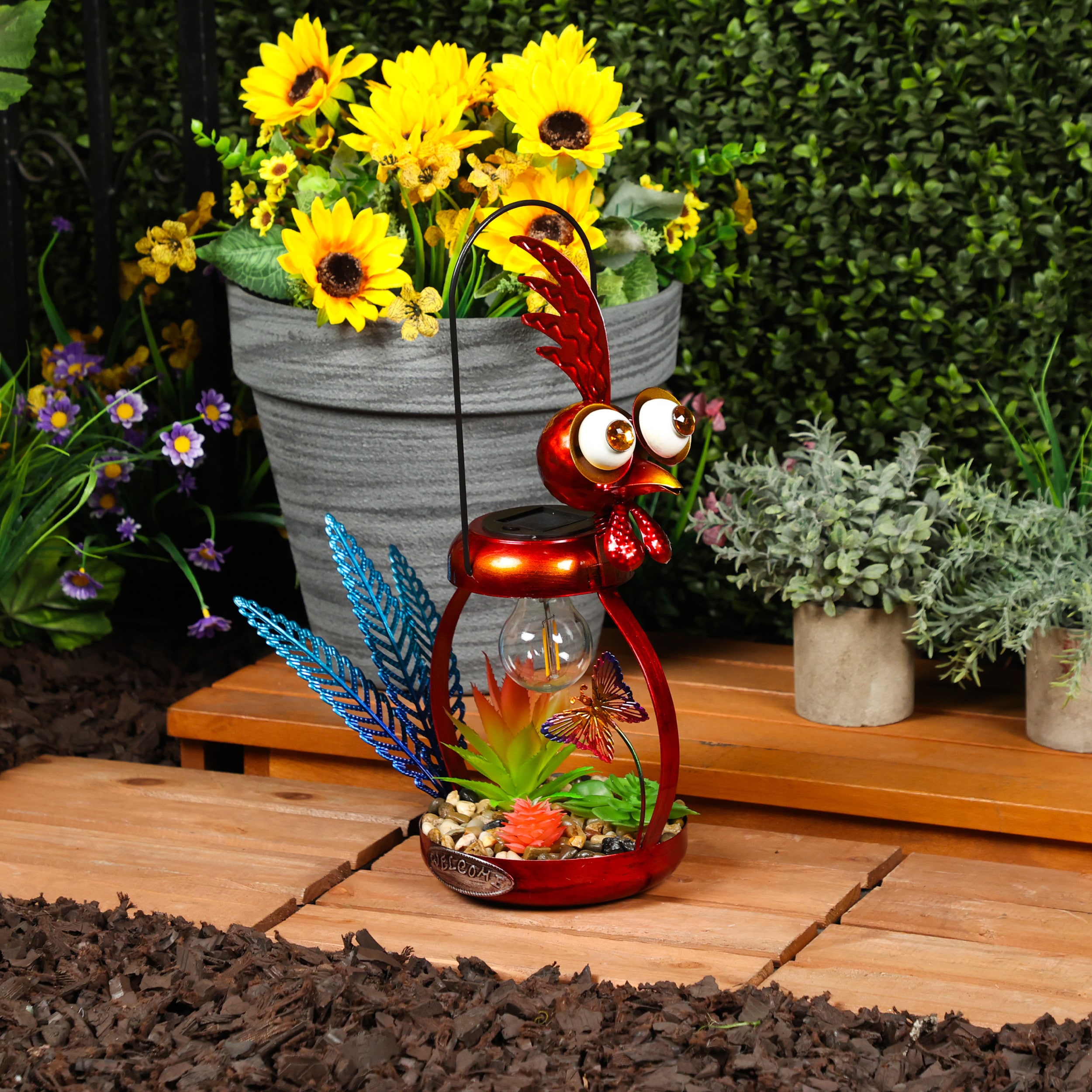 Alpine Corporation LYT286SLR-HH Garden-Statue - View #5