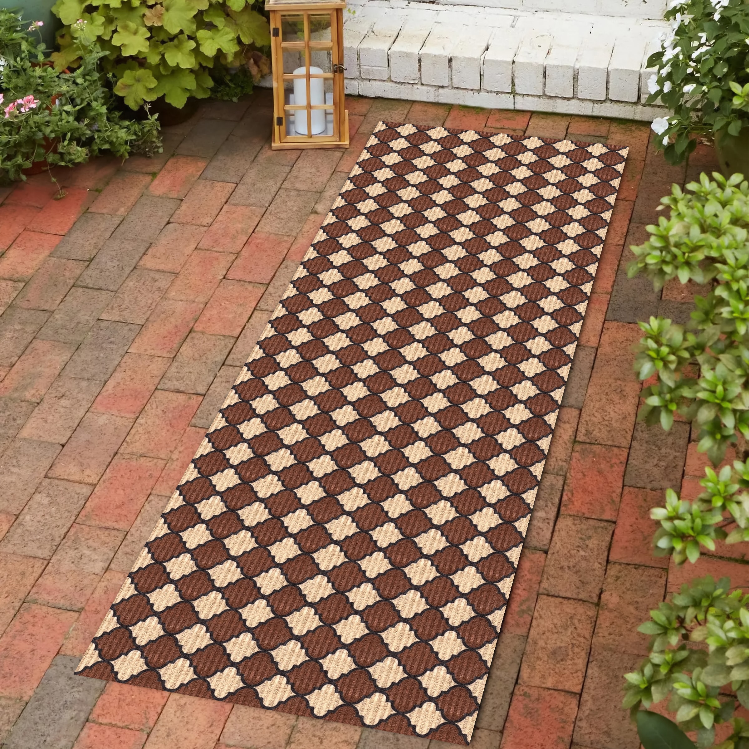 Playa Rug PLY-TRL-BROWN-31X10 rugs - View #2
