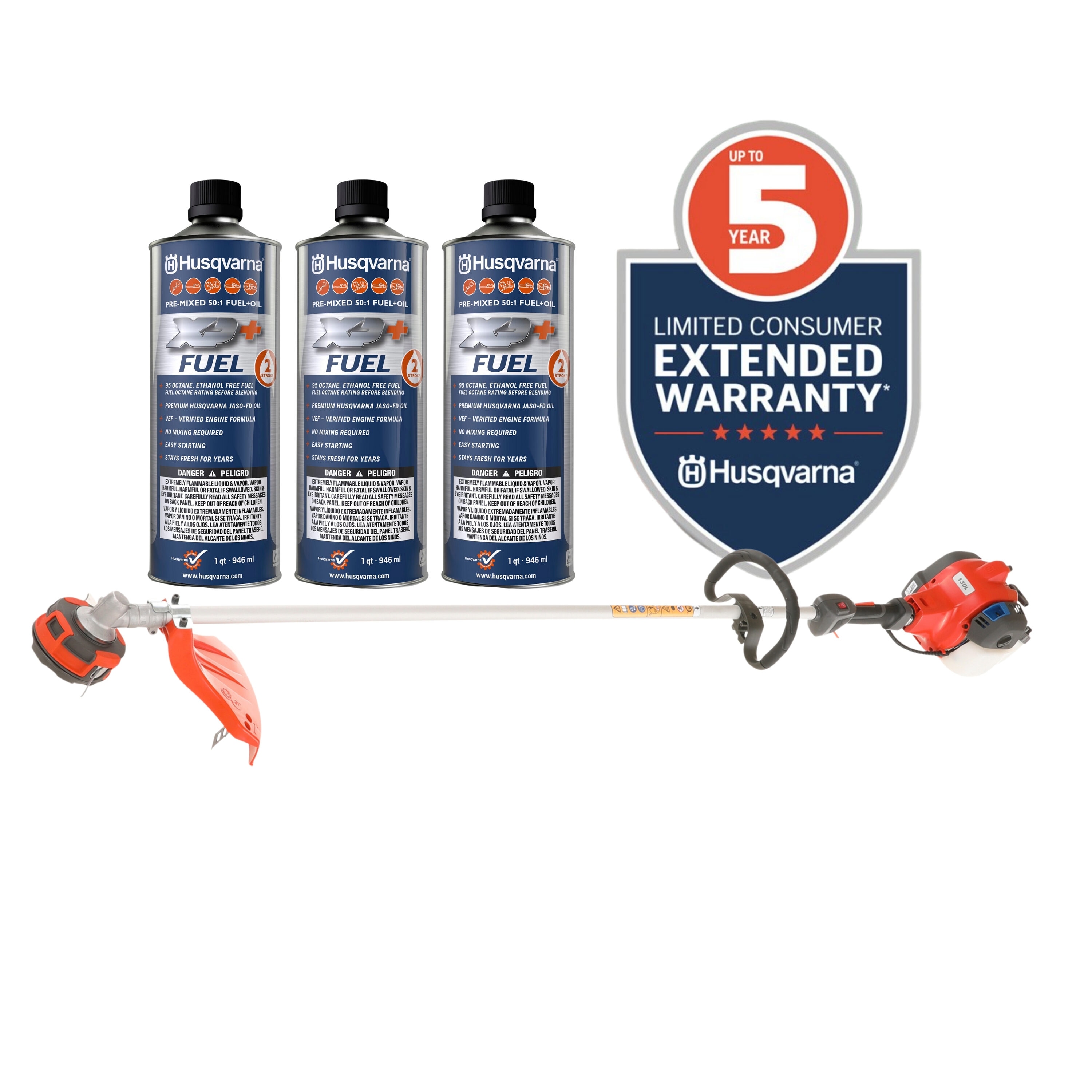 Husqvarna  130L String Trimmer & Fuel