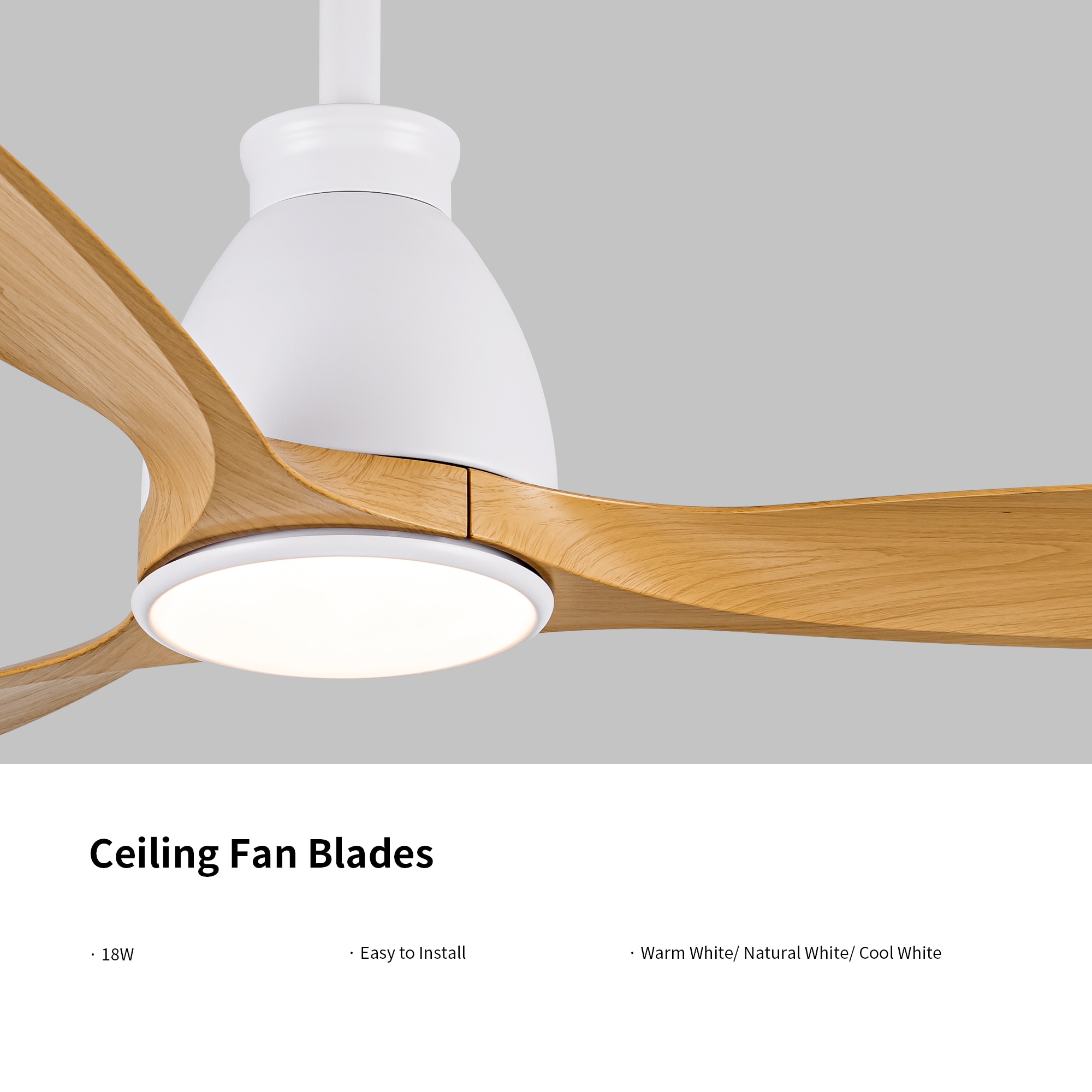 Kahomvis YUH-QPW1-6004 Ceiling-Fans - View #3