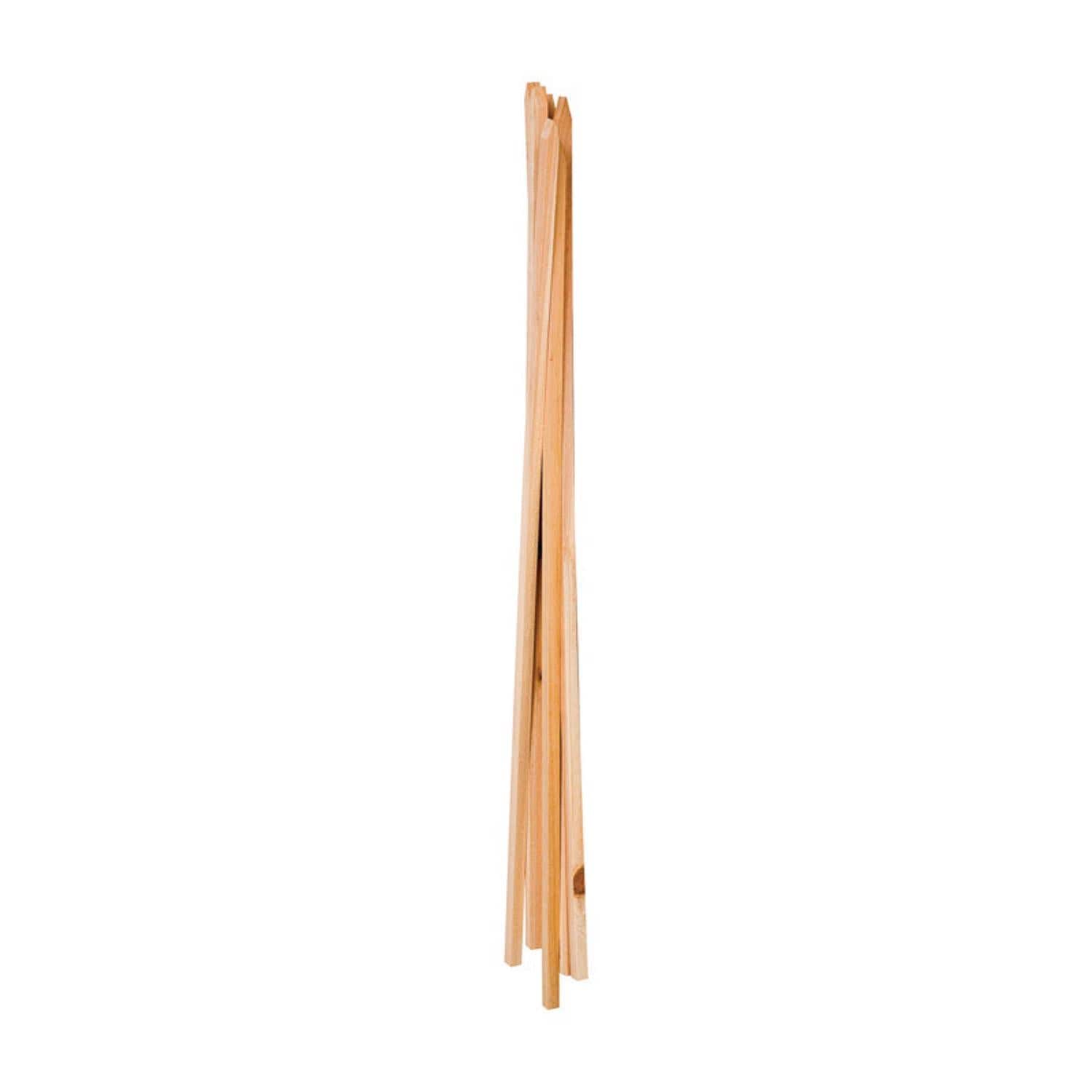 Panacea Products Panacea Wood Plant Stake 48 in Brown 25 pk