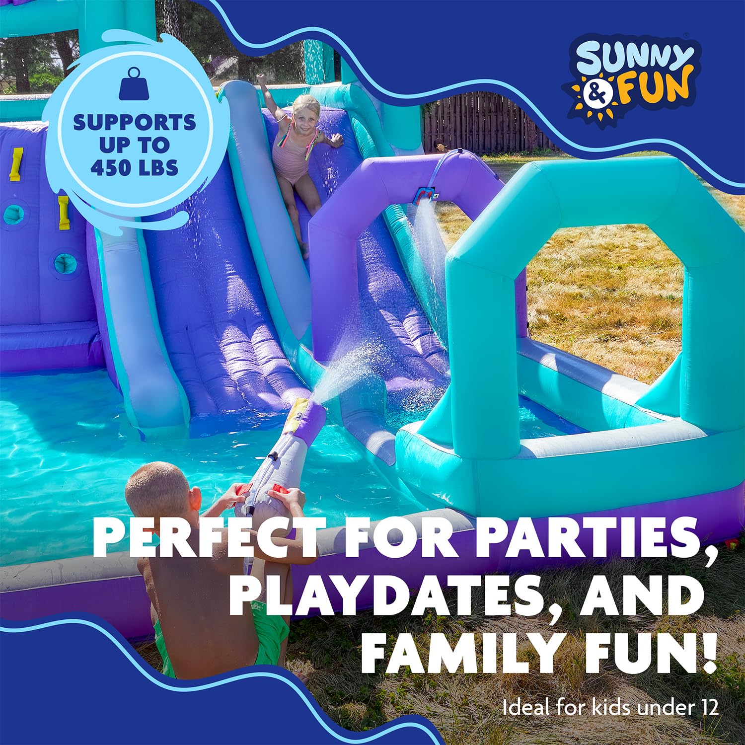 Sunny & Fun SFWTR003P Bounce-Houses - View #5