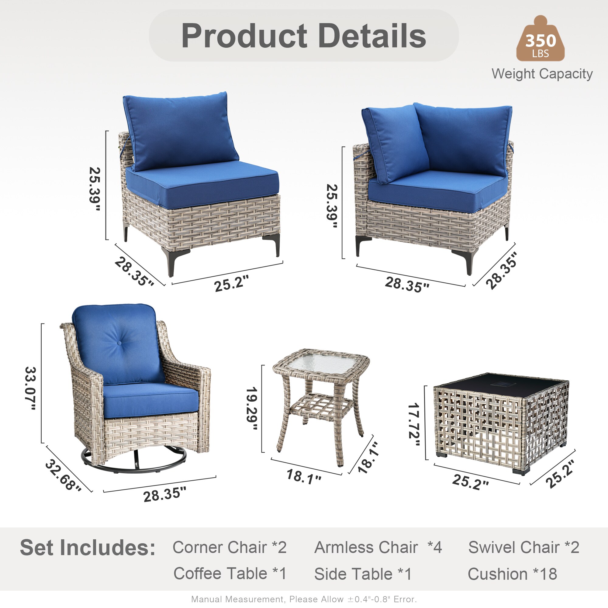 Caodoc L5-YZSKT710-1 Patio-Sofas-Daybeds - View #9