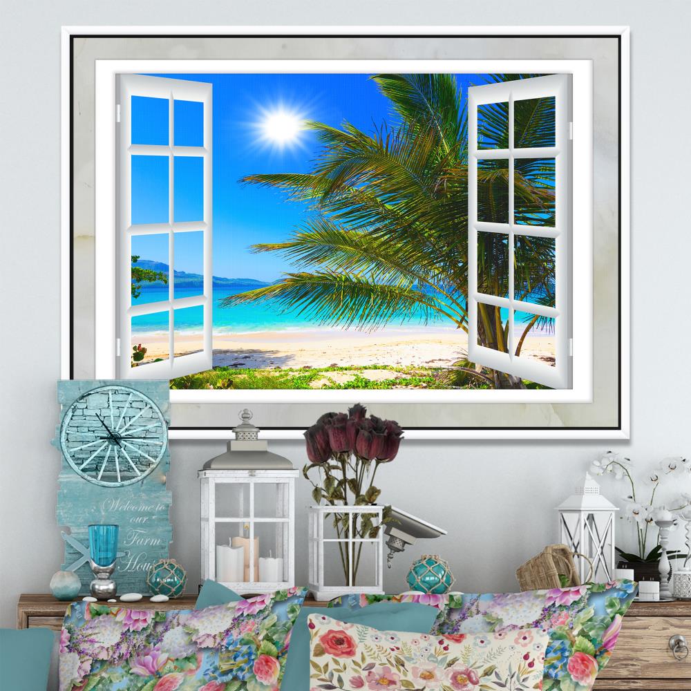 Designart FL11433-46-36-WH Wall-Art - View #2