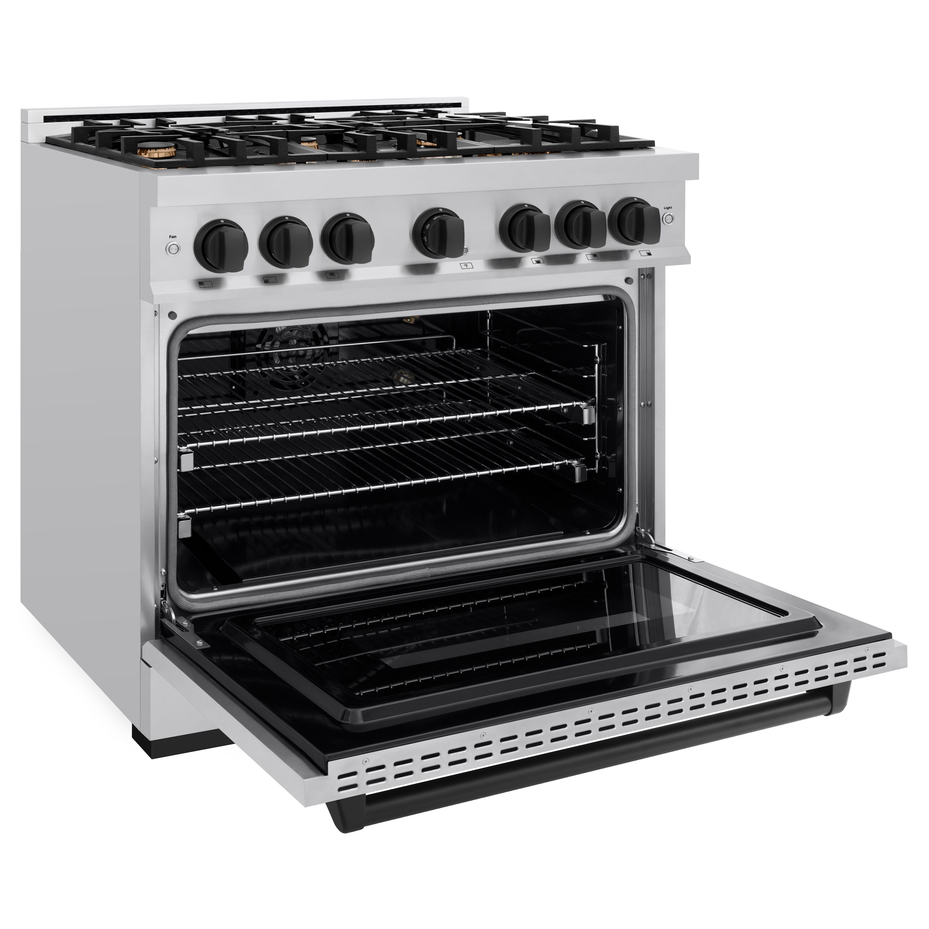 ZLINE KITCHEN & BATH CGRZ-36-MB Freestanding-Gas-Ranges - View #7