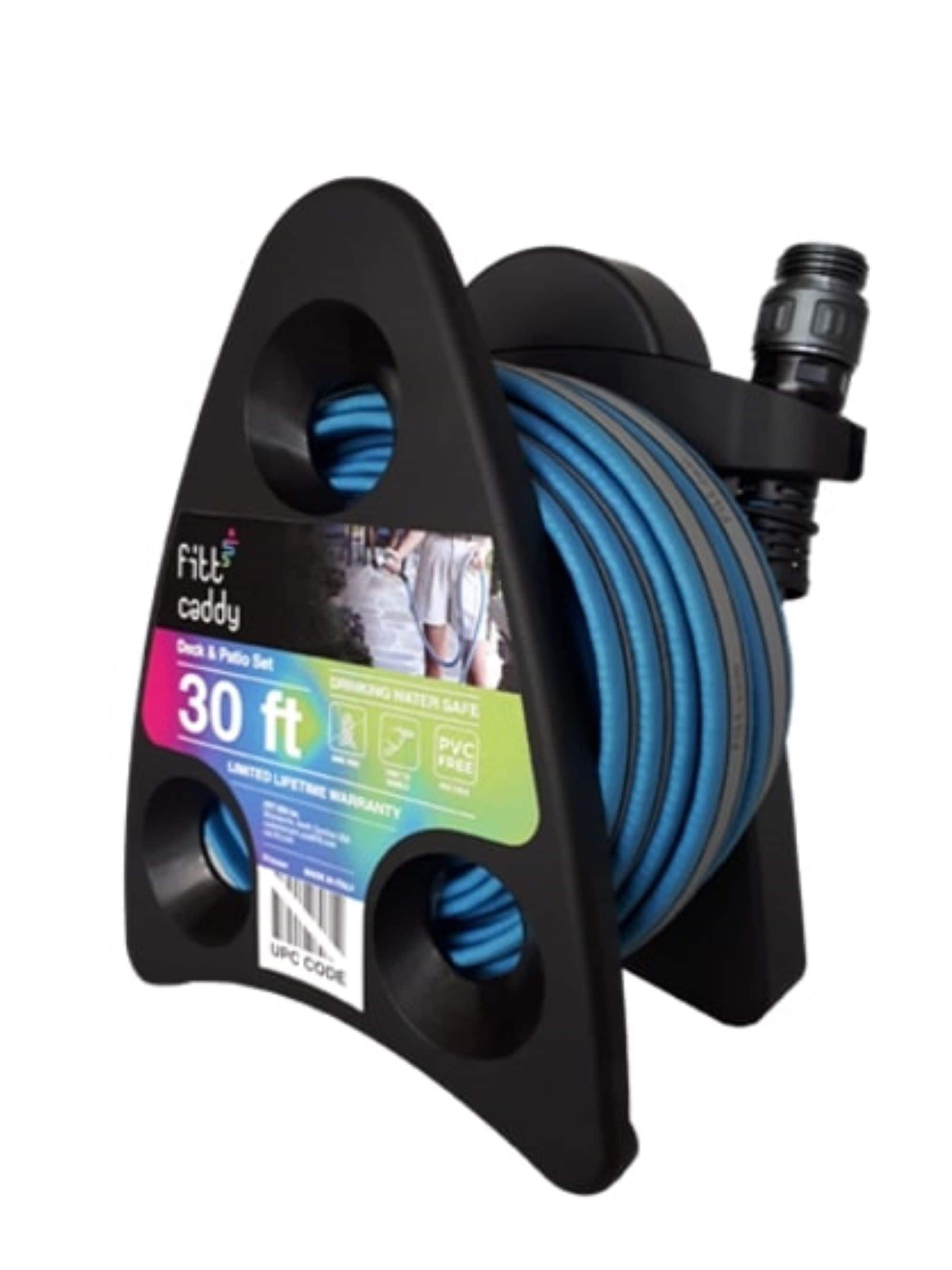 FITT FTH11230 HiFlo Caddy Plastic 30-Feet Wall-mount Hose Reel
