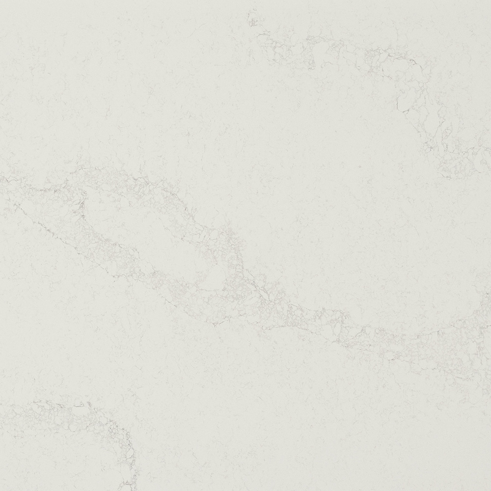 Caesarstone 5131  Calacatta Nuvo Quartz White Kitchen Countertop SAMPLE ( 2-in x 4-in )