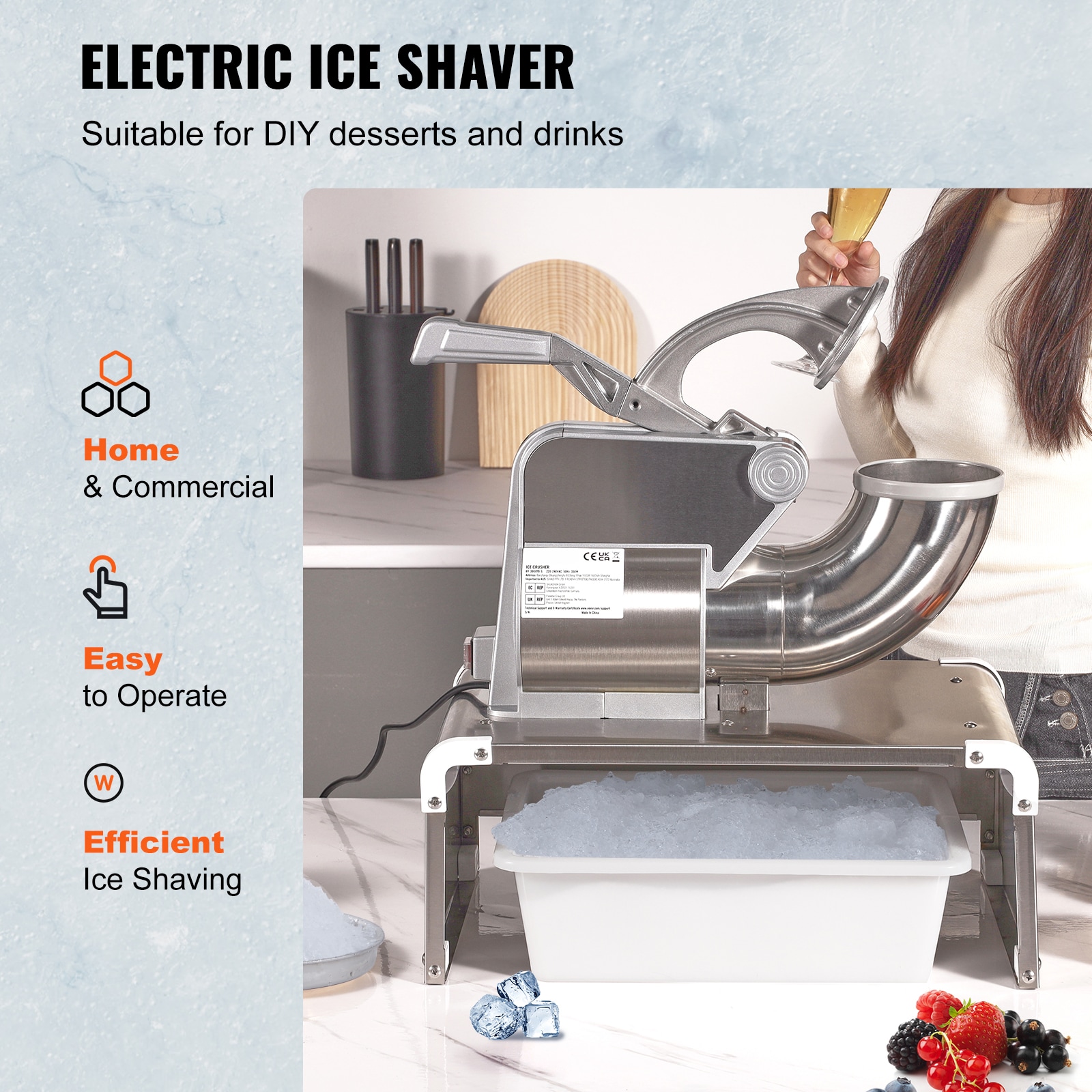 SVOPES SCBBJ300KGH301418V1 Frozen-Drink-Makers - View #2