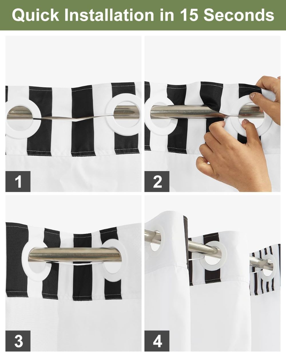 Etokfoks LET0401S09 Shower-Curtains-Liners - View #7