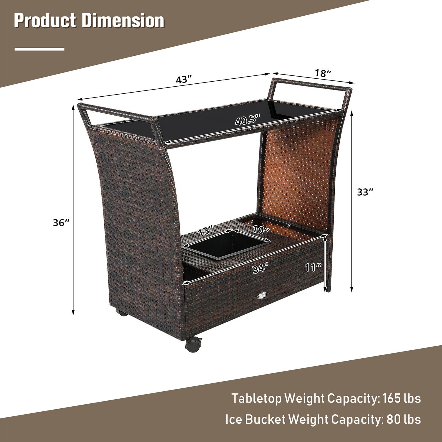 WELLFOR OUG67182 Patio-Tables - View #2