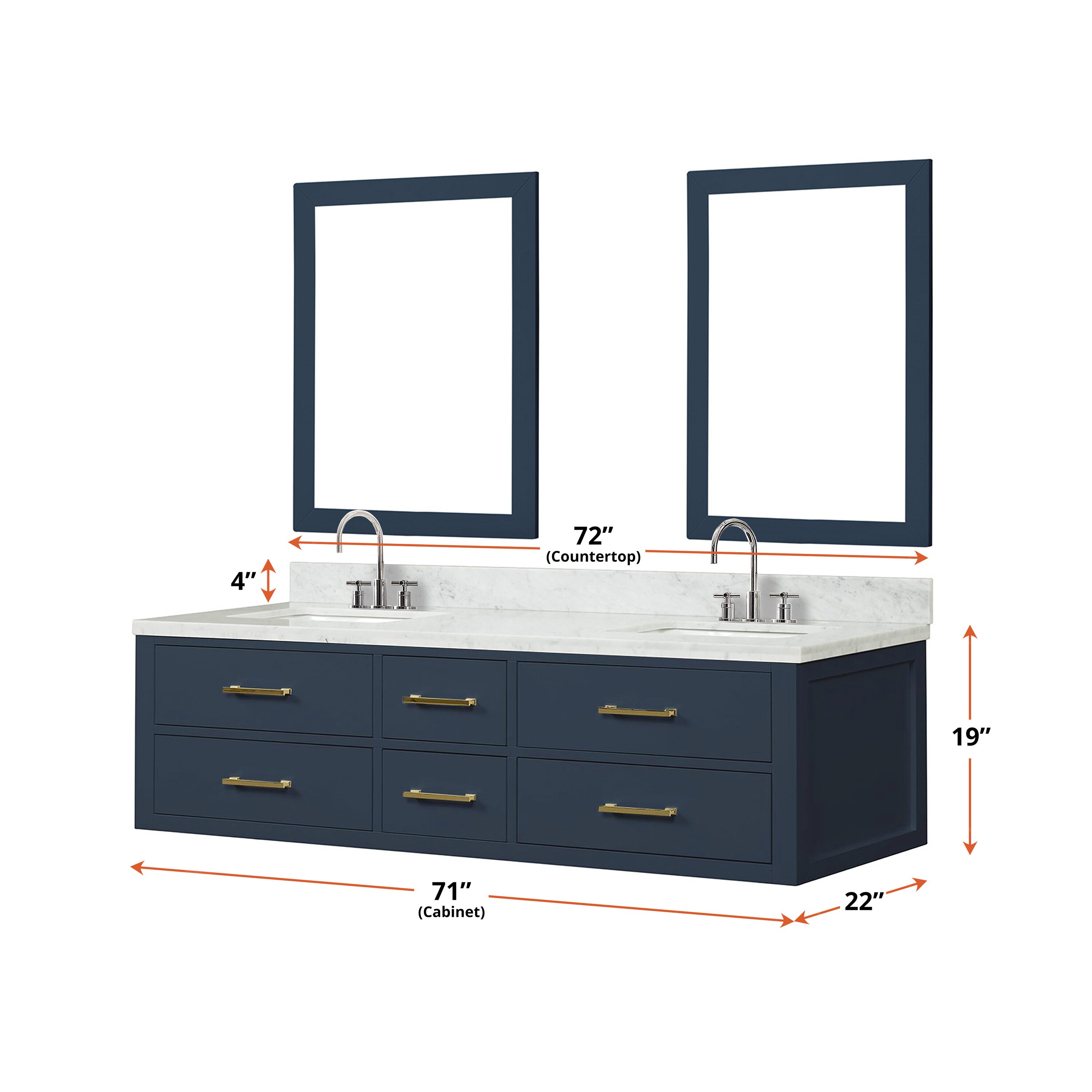 Lexora LVSO72DE111 Bath-Vanity-Combo - View #6