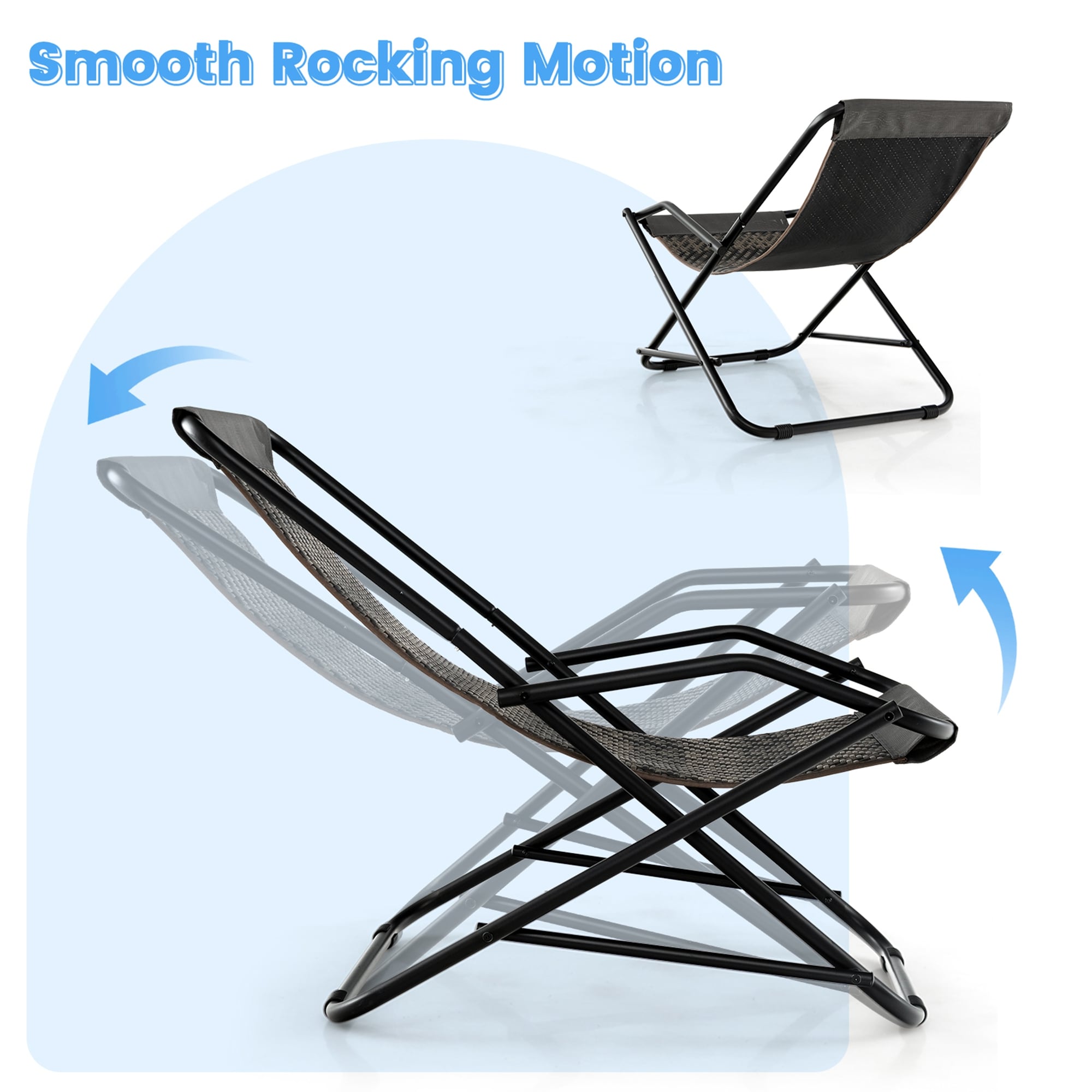 Costway NP11012GR Patio-Chairs - View #5