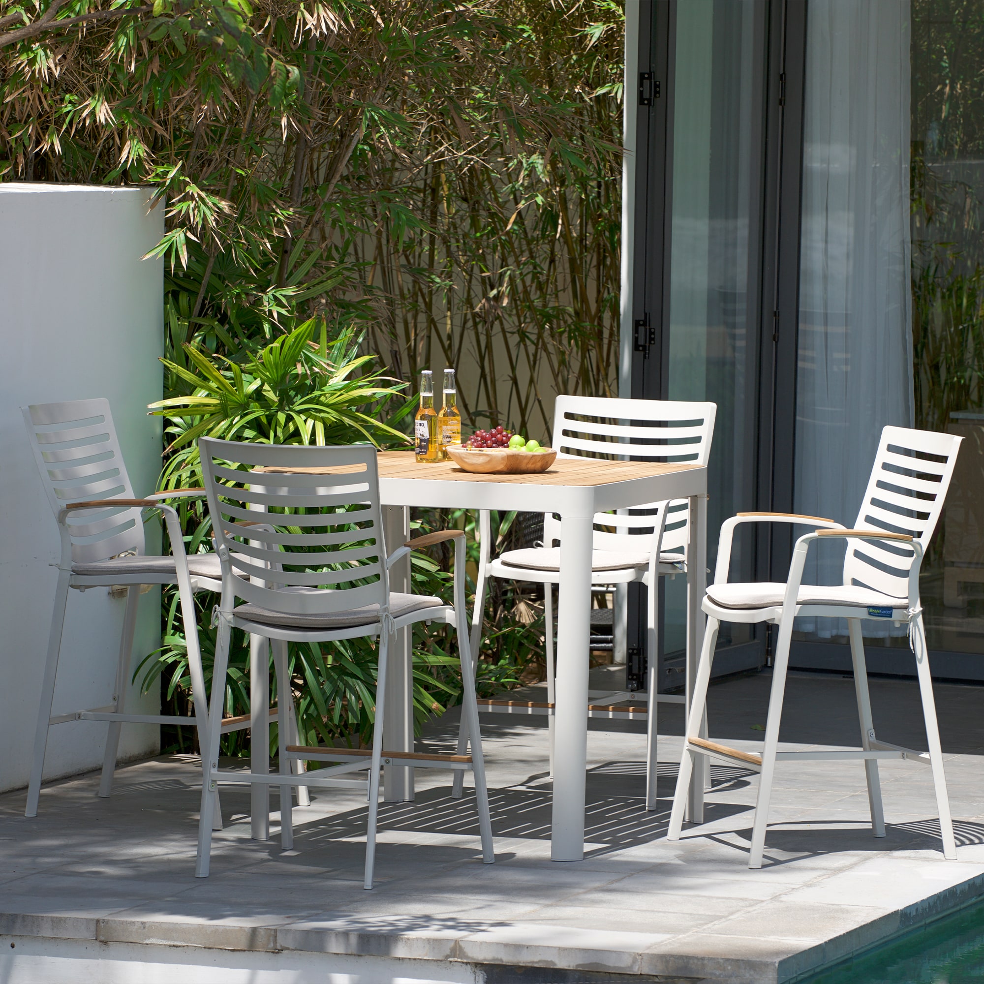 Bar height Portals Patio Dining Sets at Lowes.com