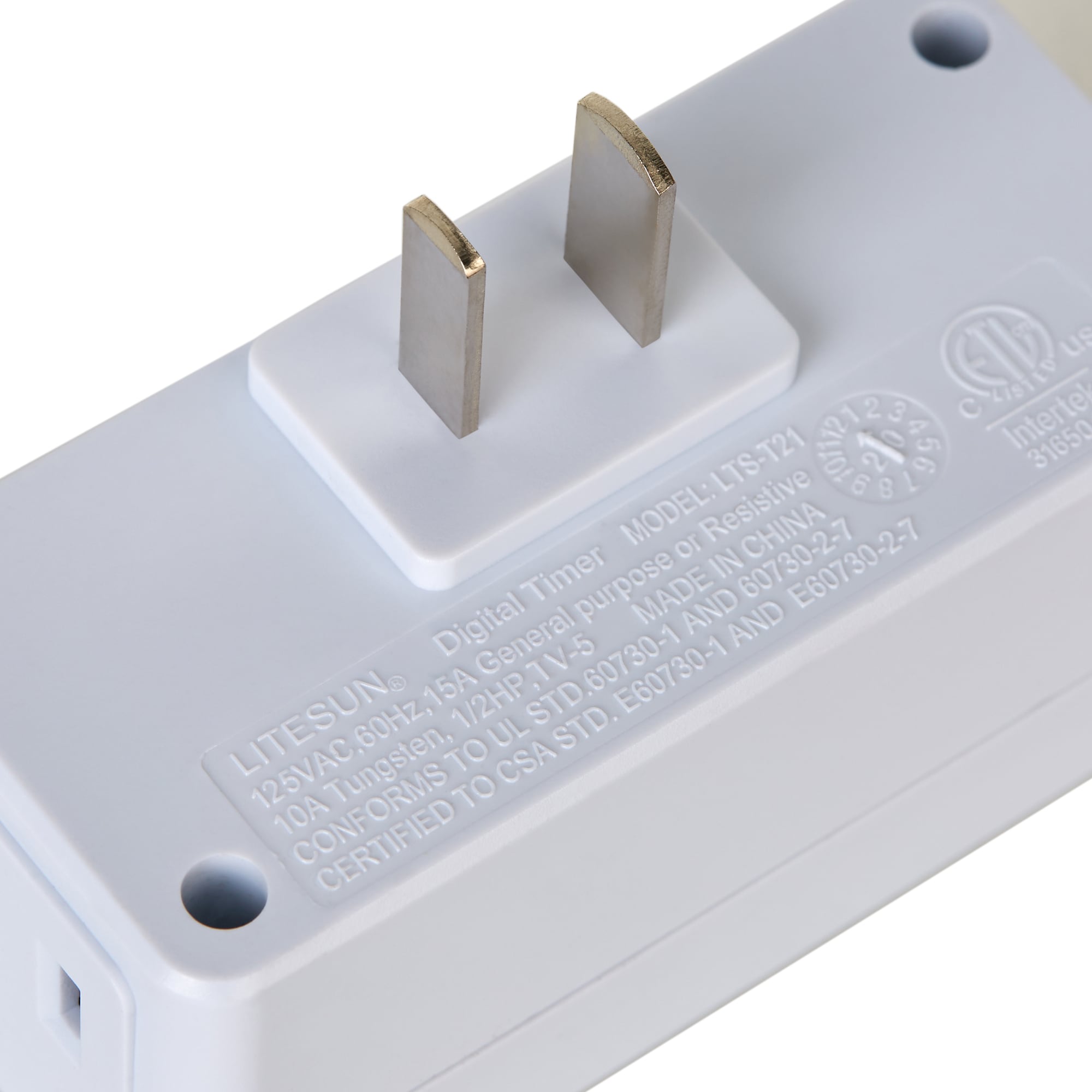 Utilitech 15-Amps 125-volt 1-Outlet Plug-in Countdown Indoor or