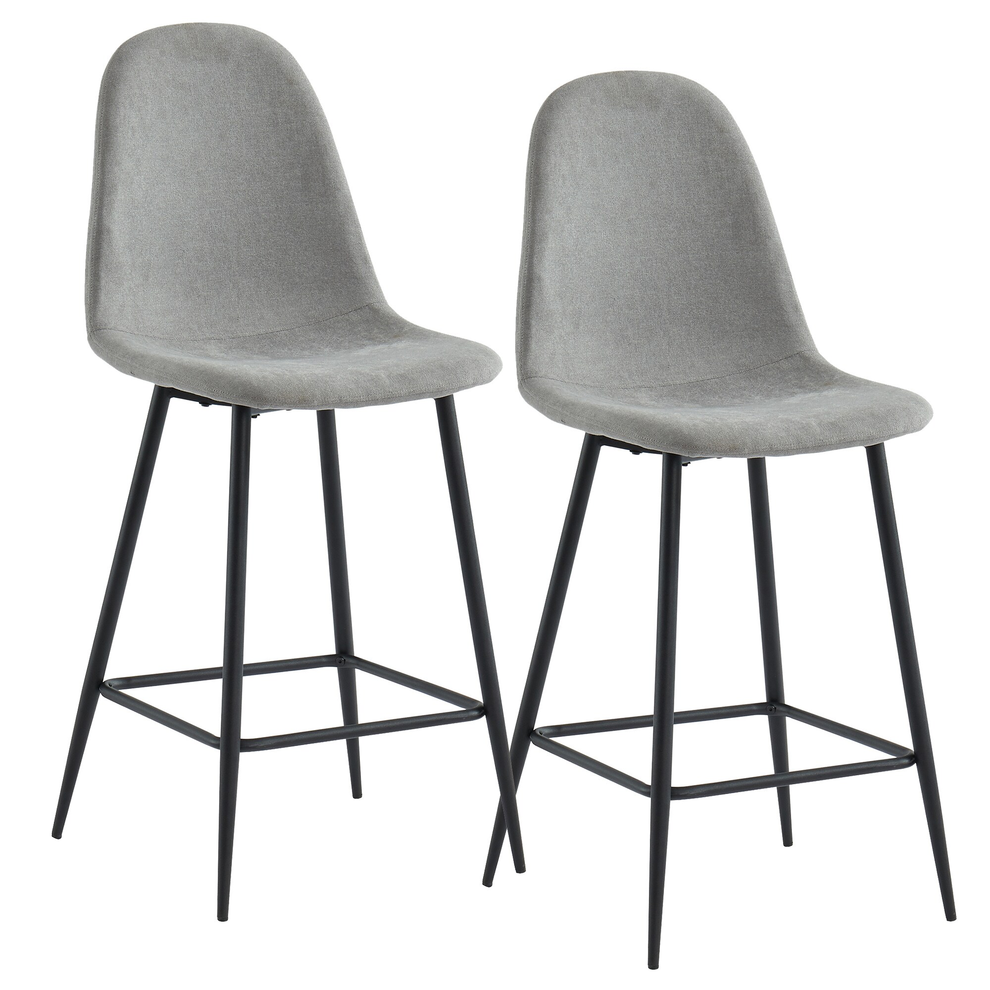 Worldwide Homefurnishings 203-616BK/GY stools - View #5
