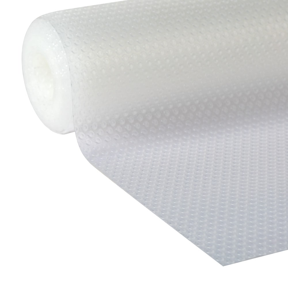 Duck Clear Classic EasyLiner 12-in x 20-ft Clear Shelf Liner Fits ...