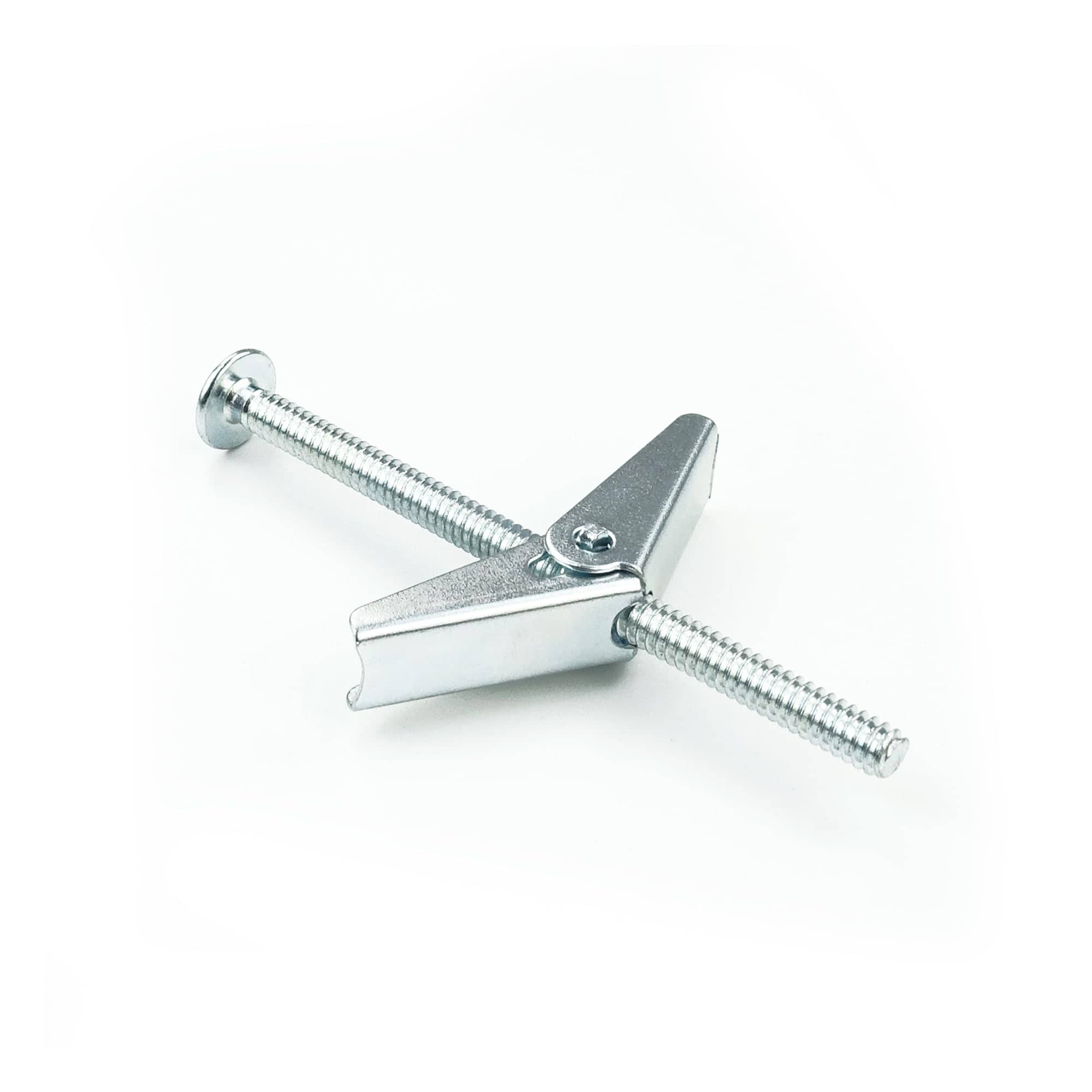 DYRCJ - Toggle Bolt Zinc Plated Steel with Wing Nut for Hanging Heavy Items on Drywall 3/16 by 3...
