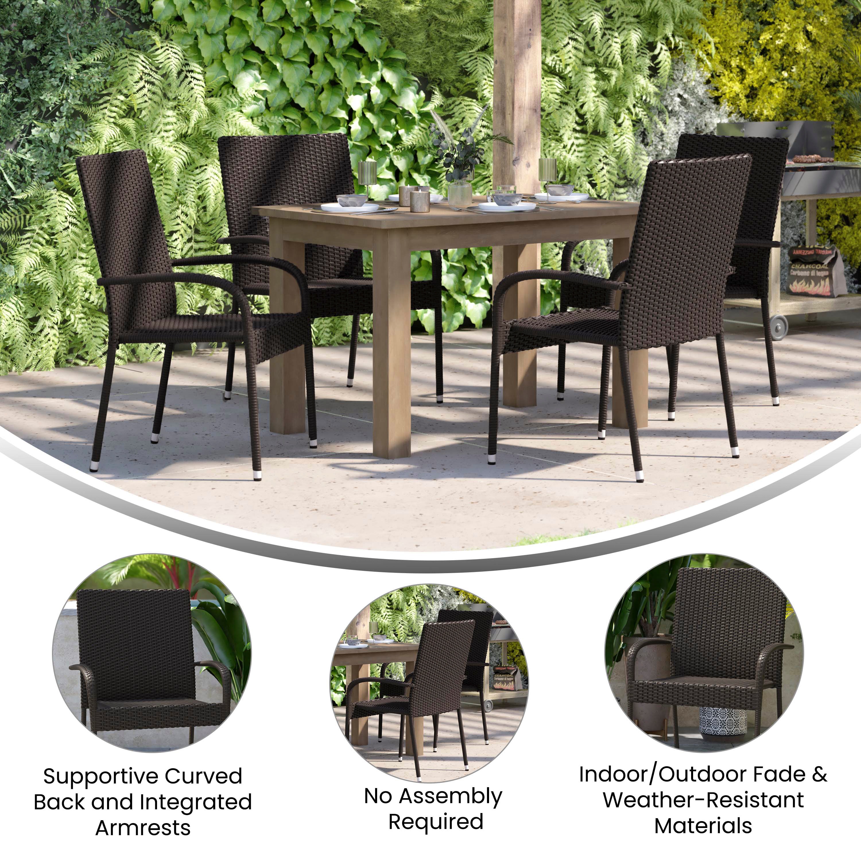 Flash Furniture 840196349411 Patio-Chairs - View #4