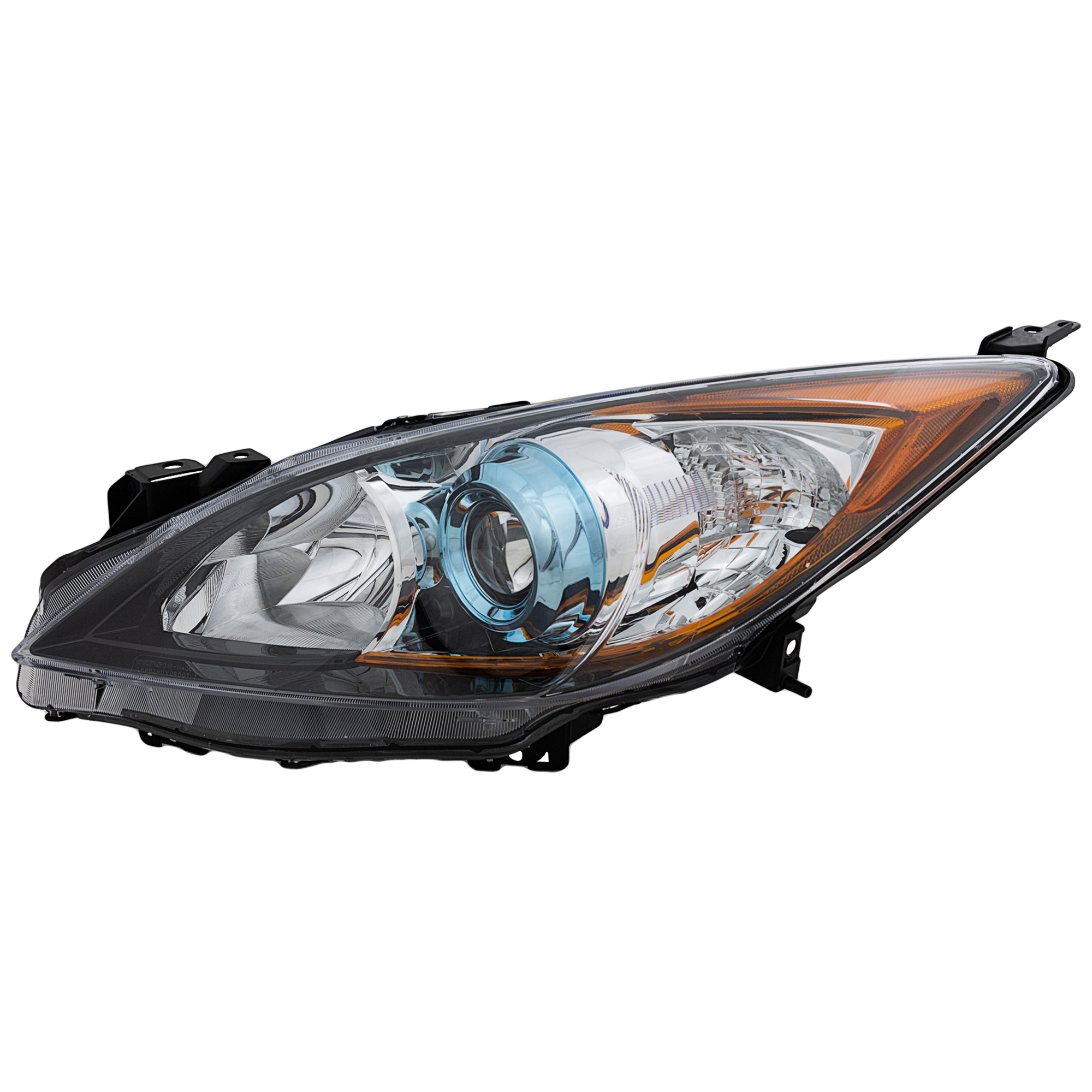 Garage-Pro JCWREPM100358QGP Headlight Compatible with 2012-2013 Mazda 3 and 2012-2013 Mazda 3 Sport Driver Side Capa