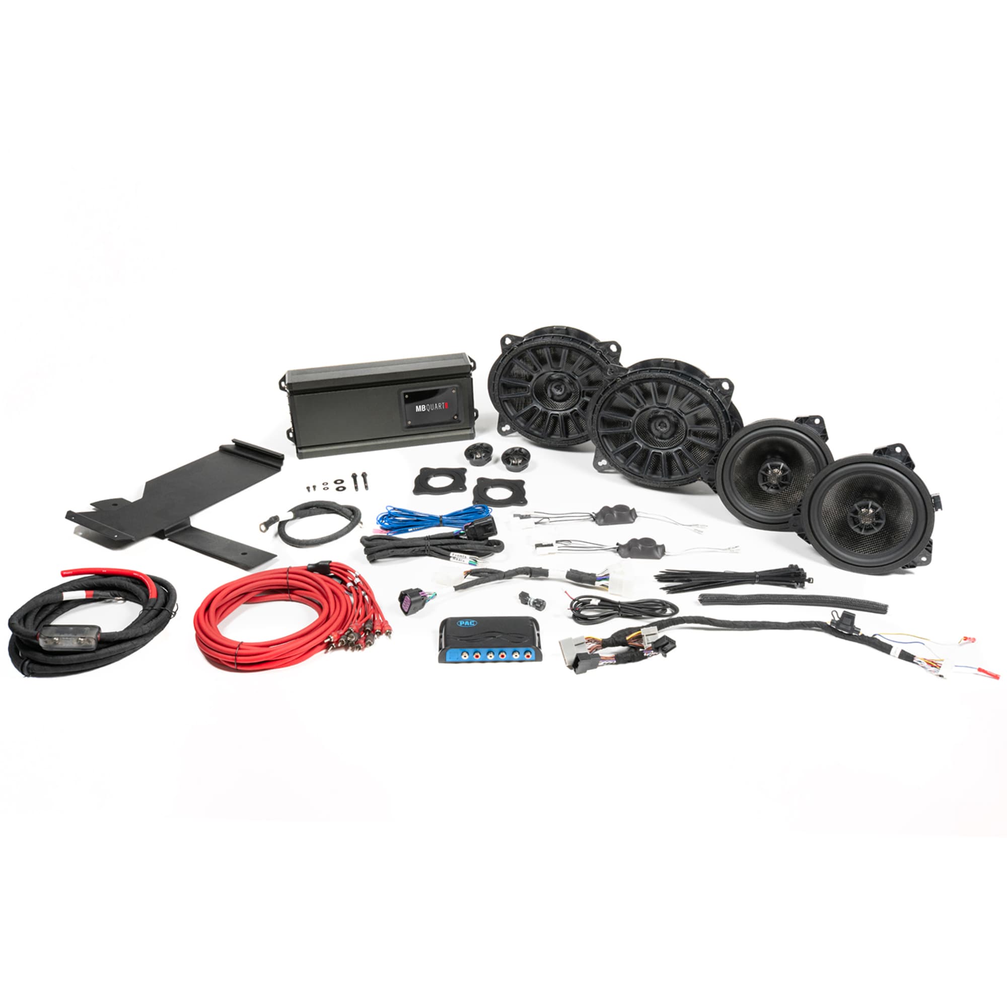 MB Quart  6 Speaker 700W Audio System Upgrade Kit for 2020-2023 Toyota Tacoma