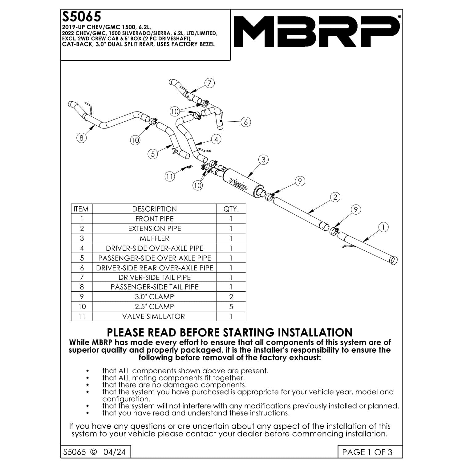 MBRP S5065304 Exterior-Car-Acc - View #2
