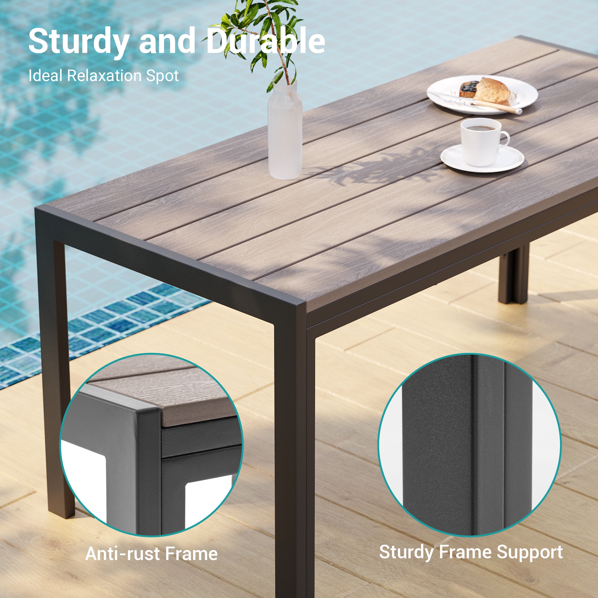 ACEGOSES LW-115T1-BN Patio-Tables - View #5