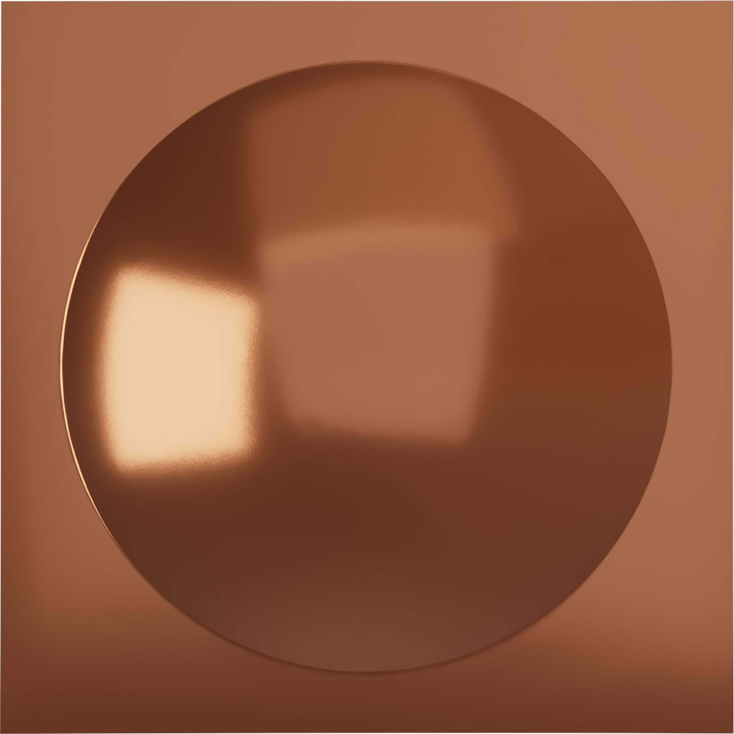Ekena Millwork WP20X20SNBCO 19-5/8-in x 19-5/8-in Embossed Paintable/Stainable Copper PVC Wall Panel (